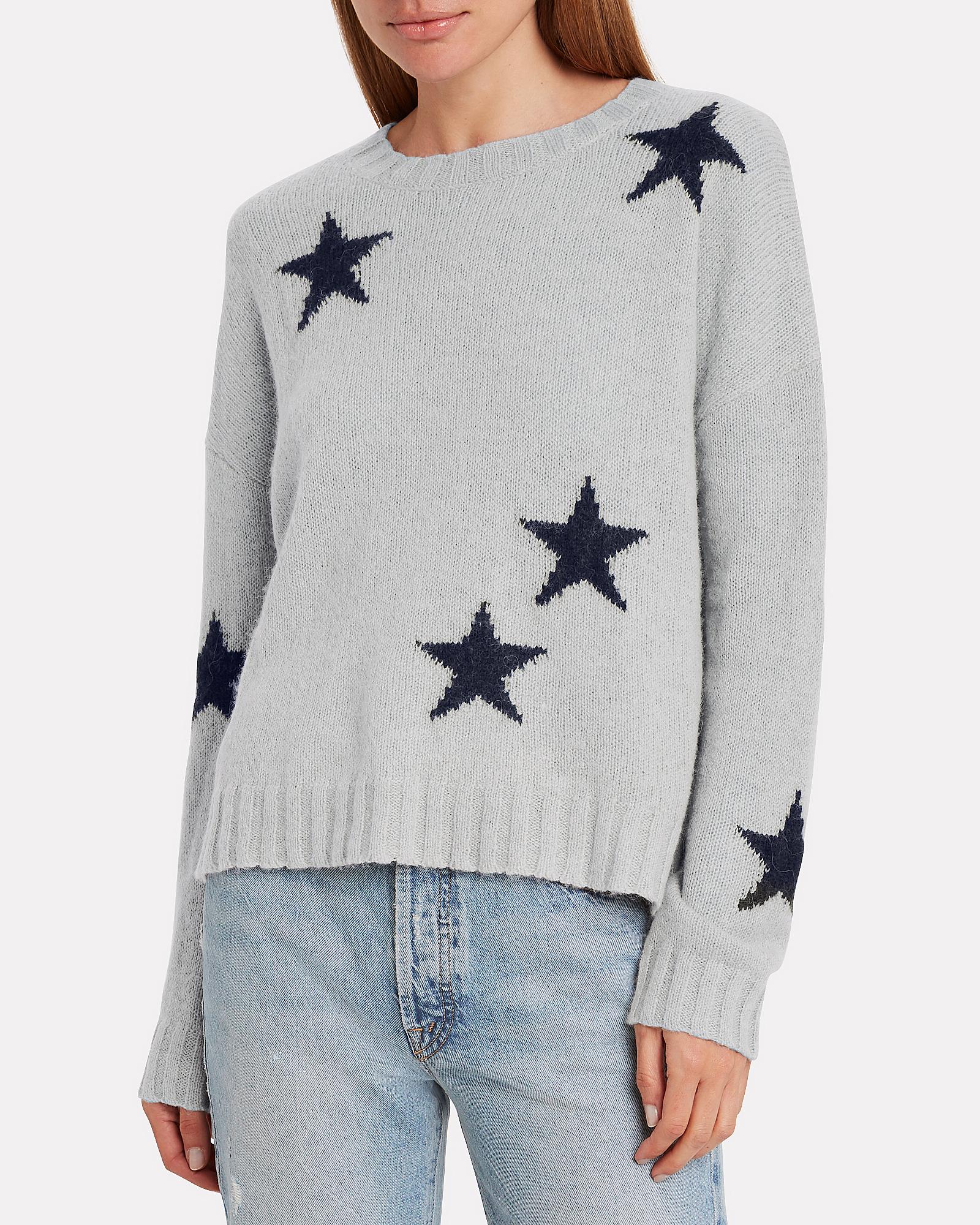 gray star sweater