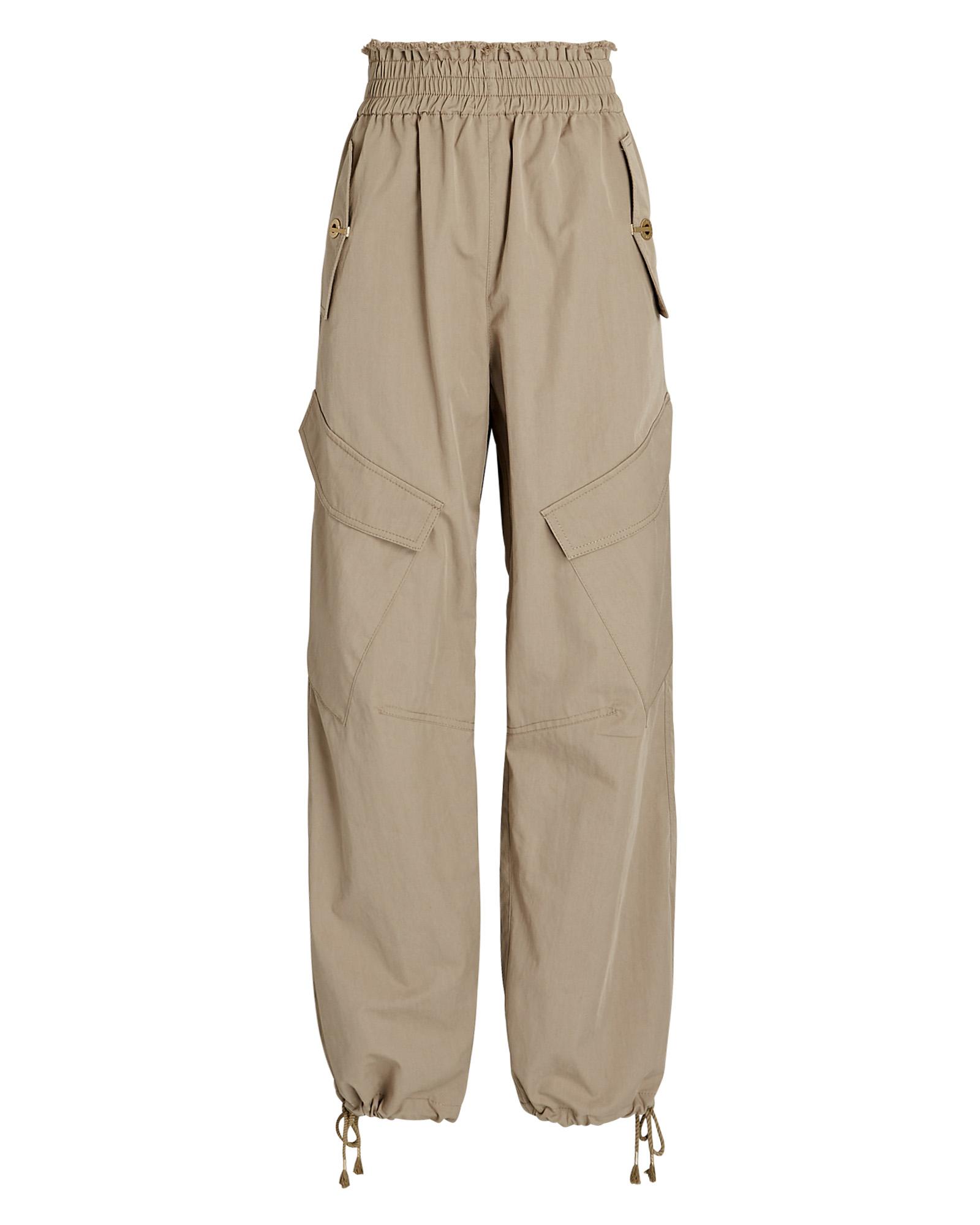 Dion Lee Frayed Rope Cotton Blend Cargo Pants in Natural | Lyst