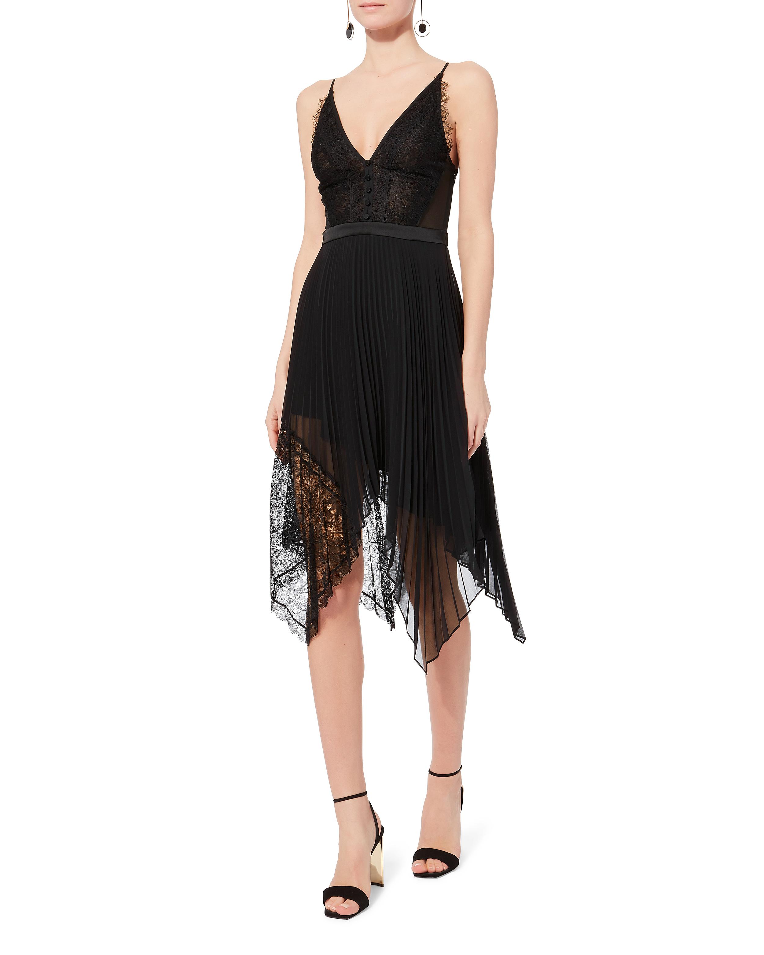 jonathan simkhai black lace dress