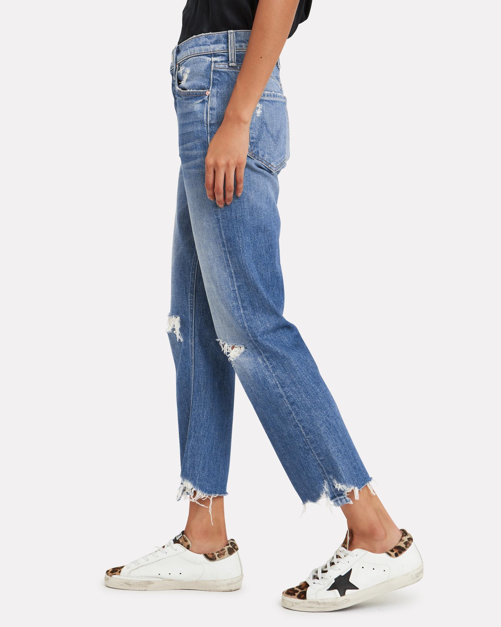 mother distressed jeans