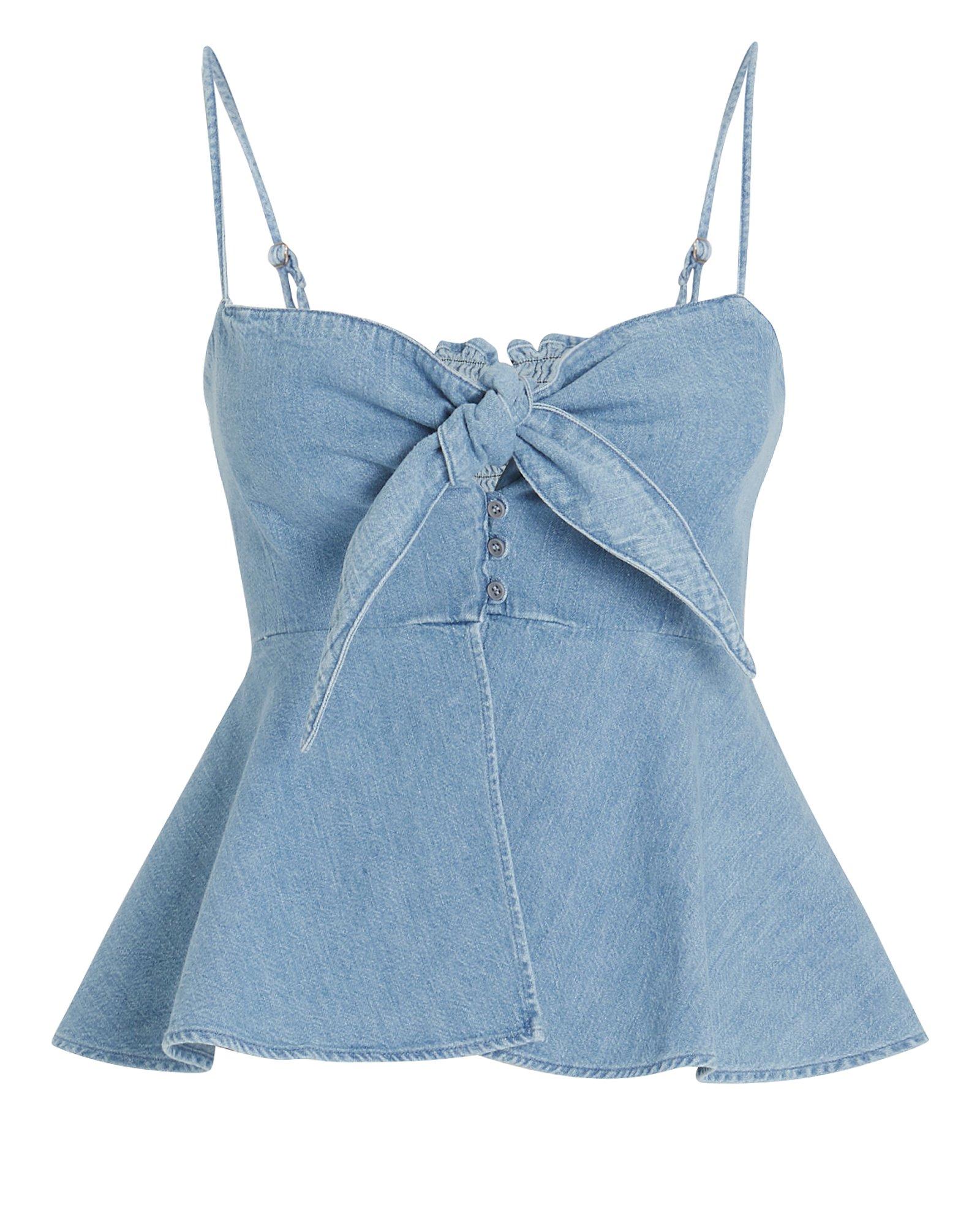 levis denim top