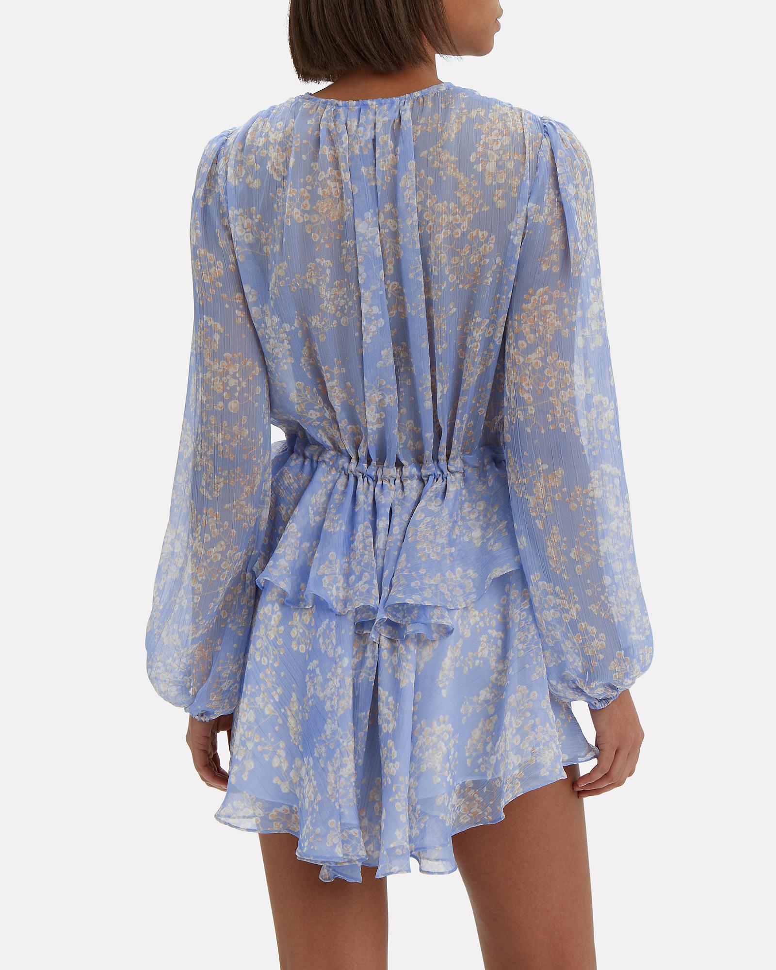 emilia peplum drawstring mini dress