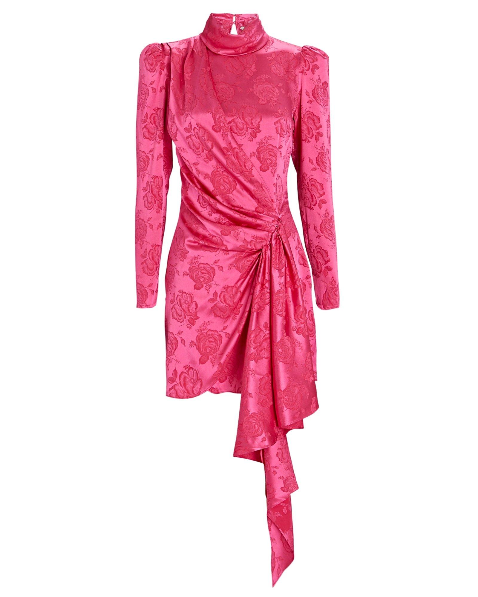 Mini robe Louis Vuitton Rose taille 36 FR en Polyester - 23272119