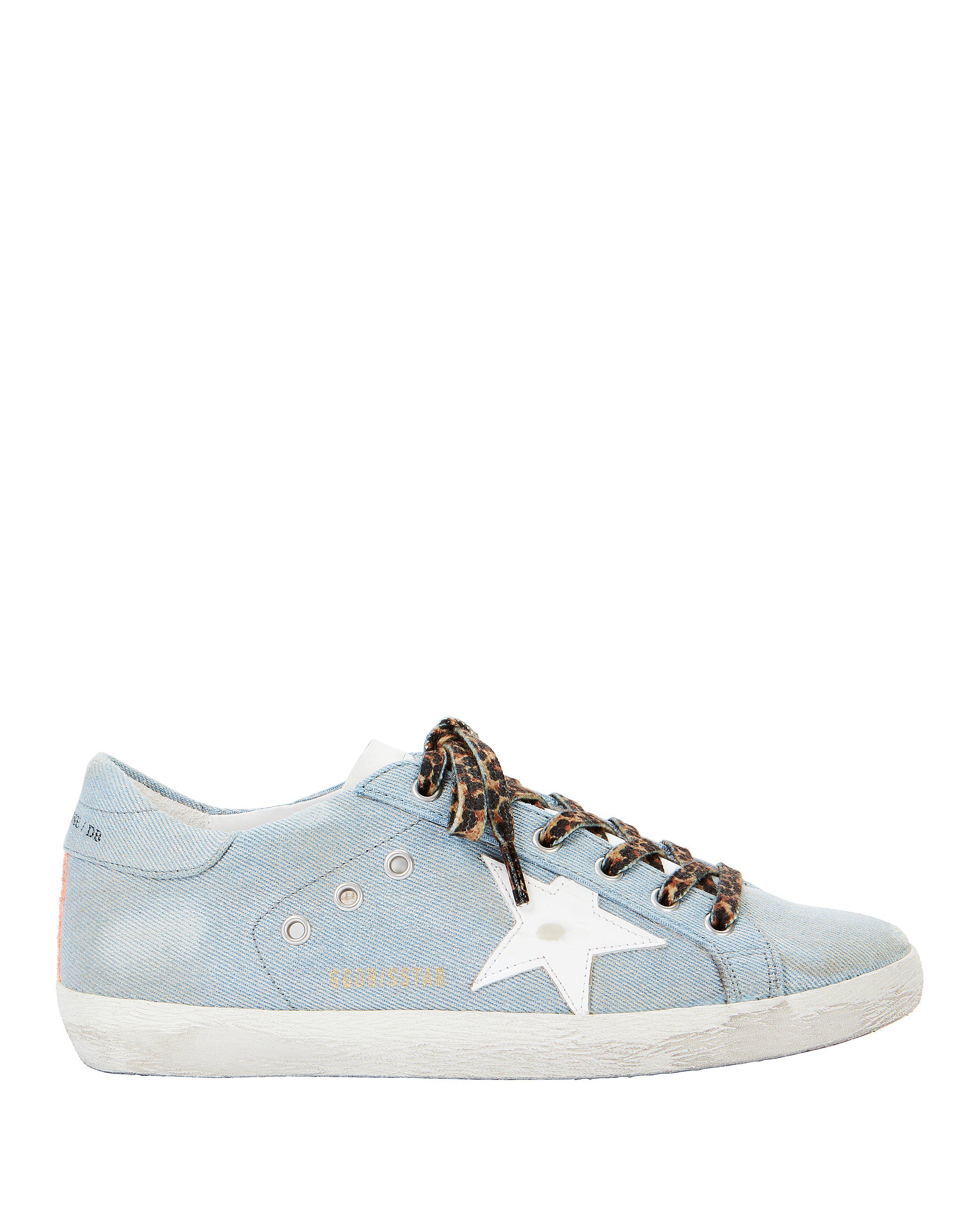 golden goose sneakers denim