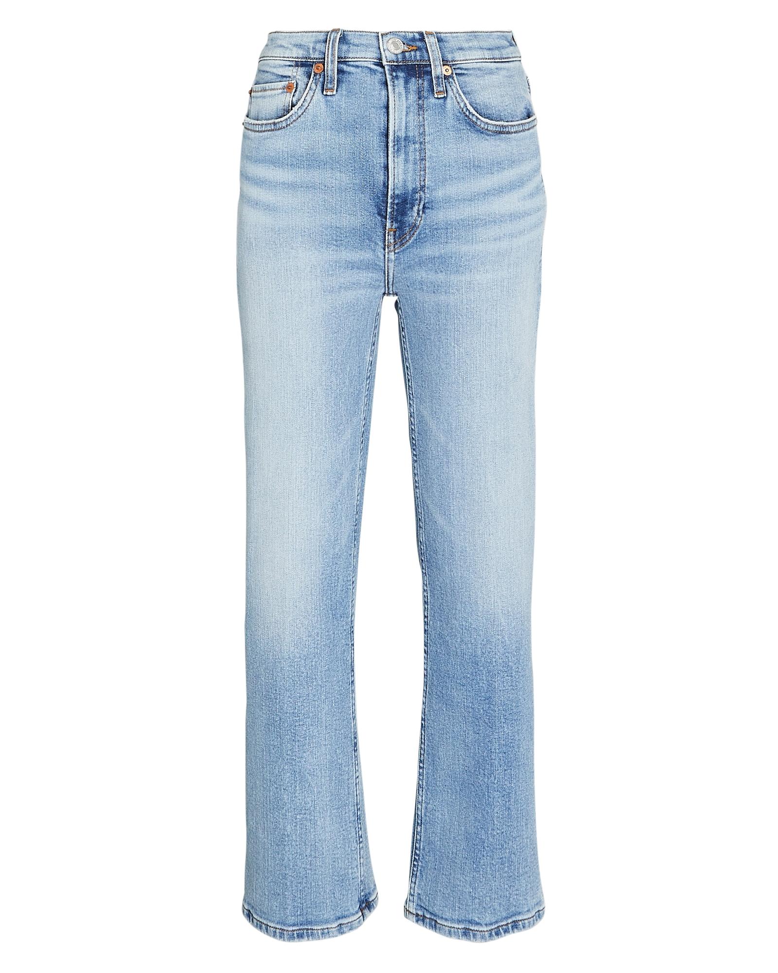 RE/DONE Denim 70s Crop Boot Jeans in 