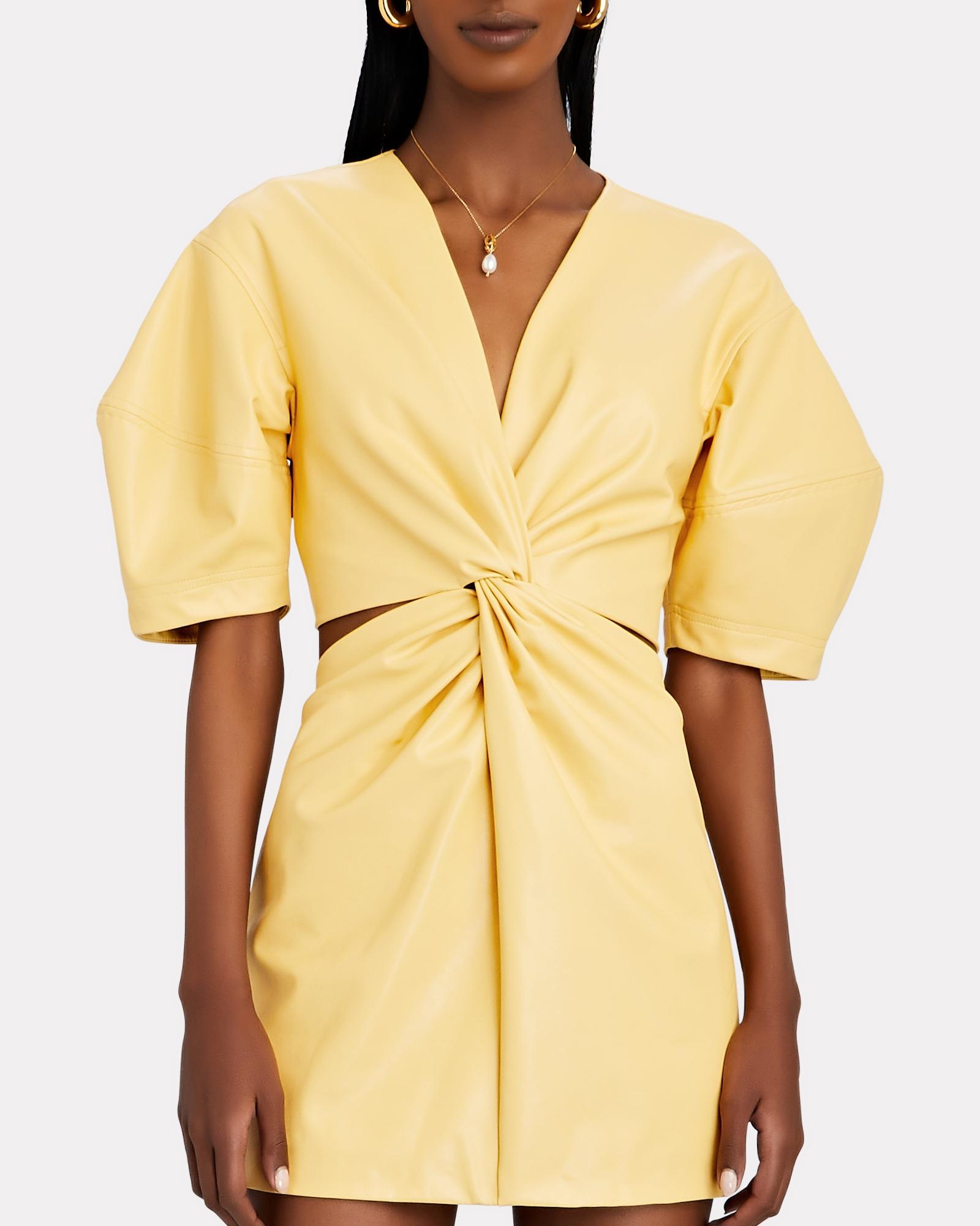 Alc yellow shop dress