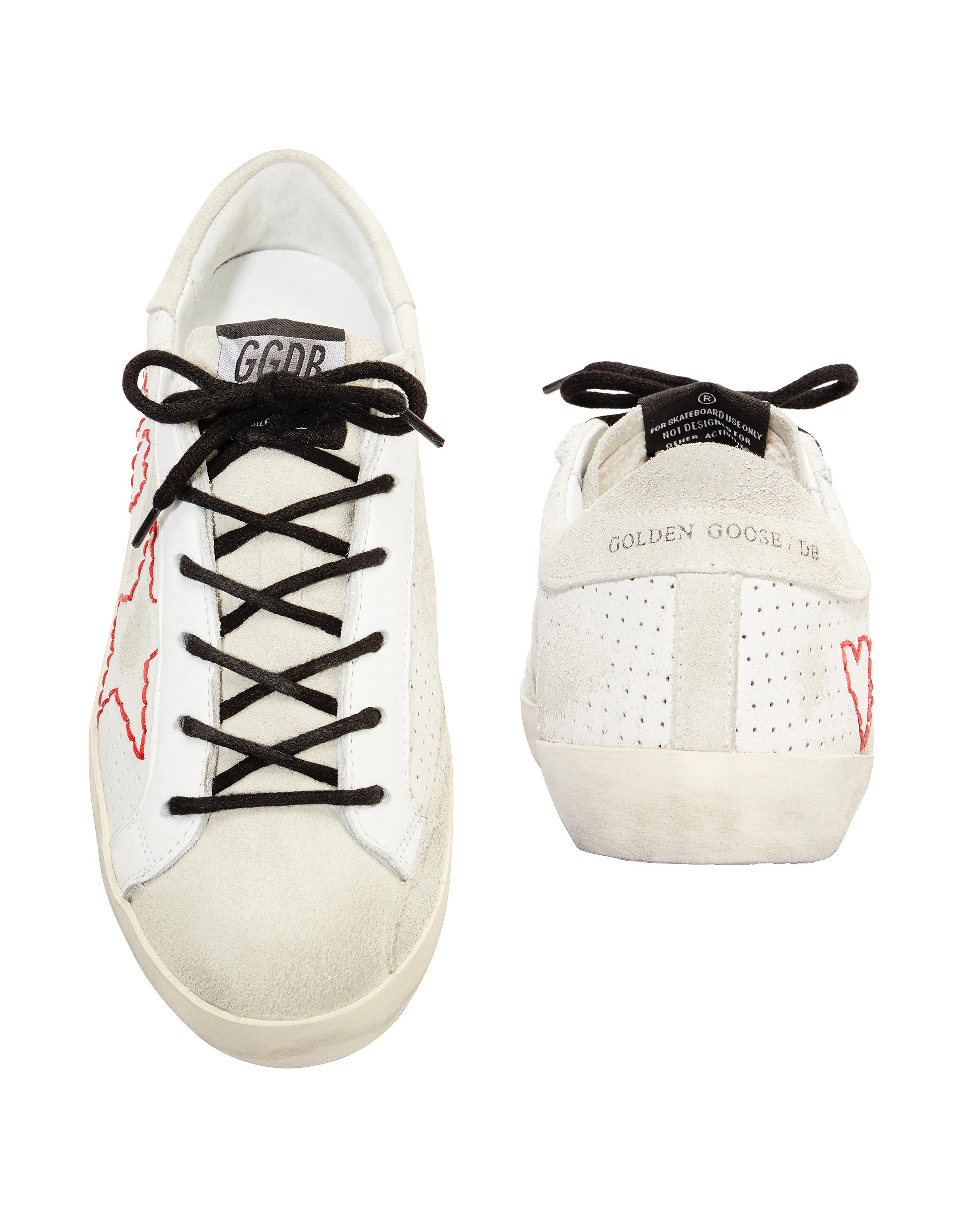 golden goose heart sneakers