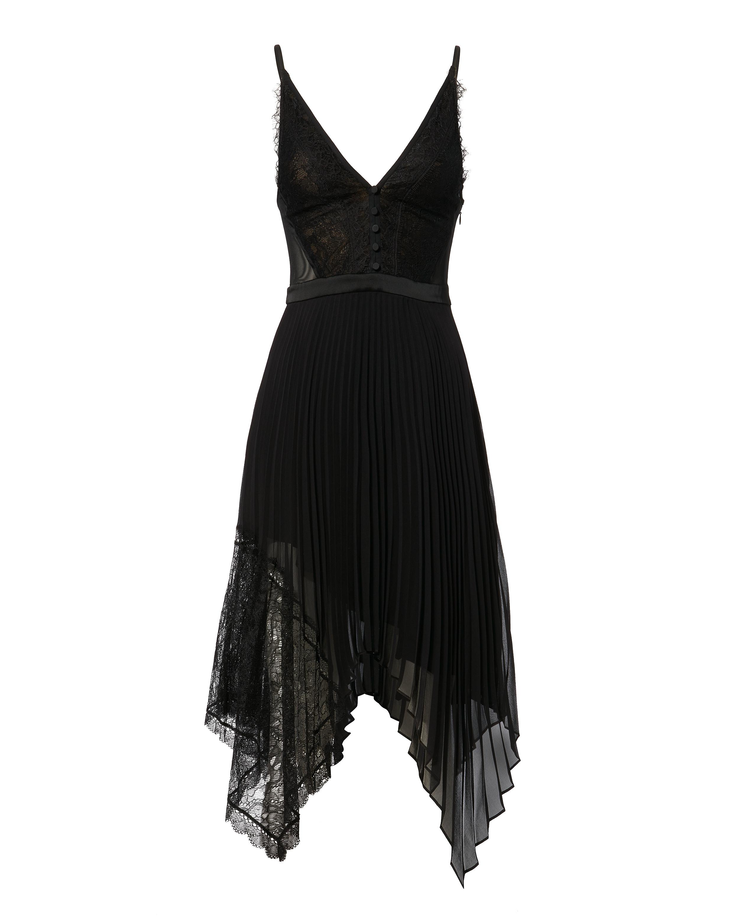 jonathan simkhai black lace dress