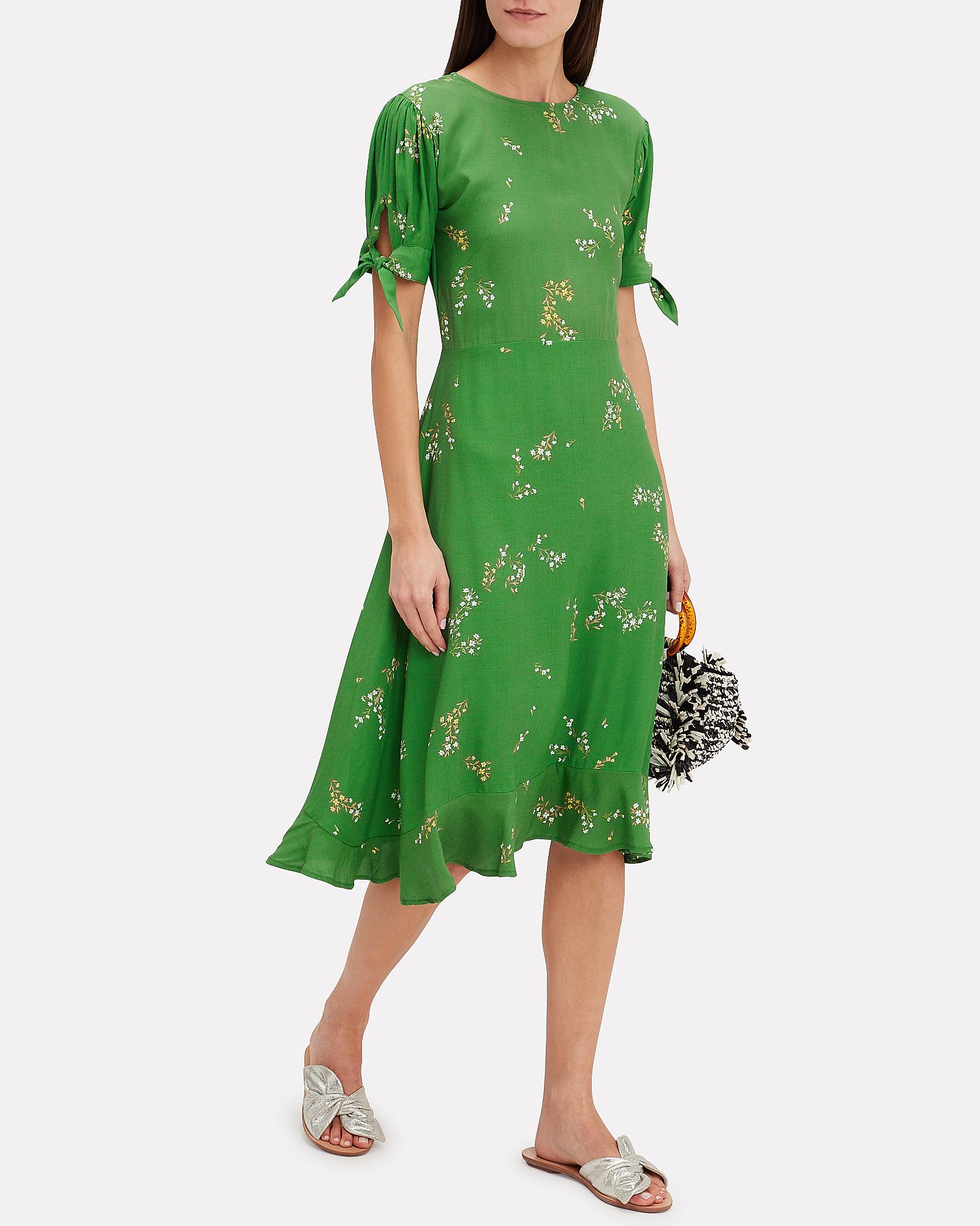 emilia floral midi dress