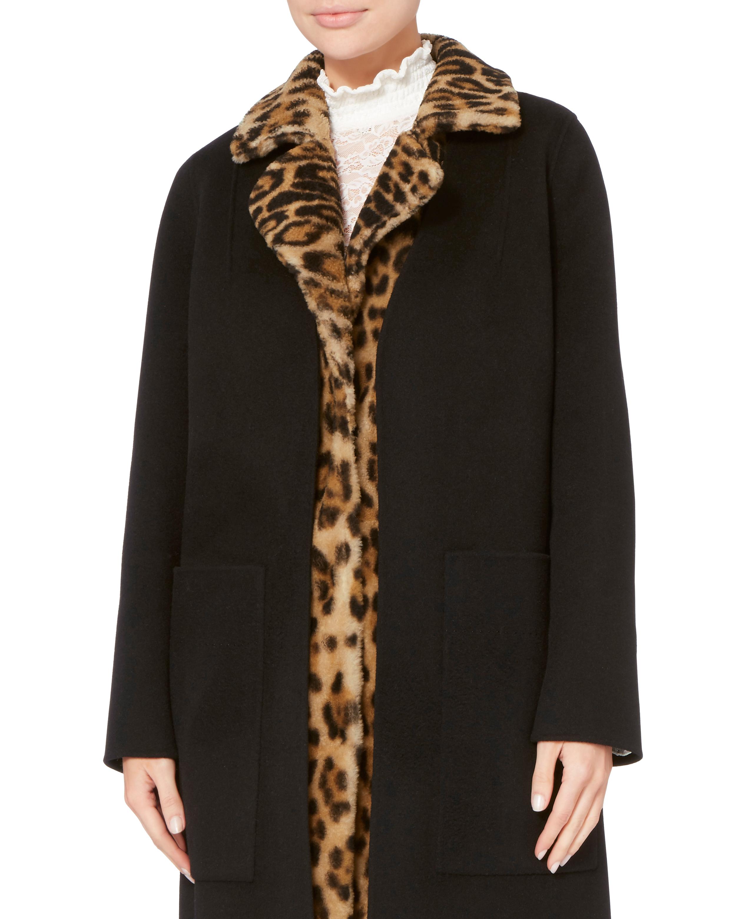 yves salomon leopard coat