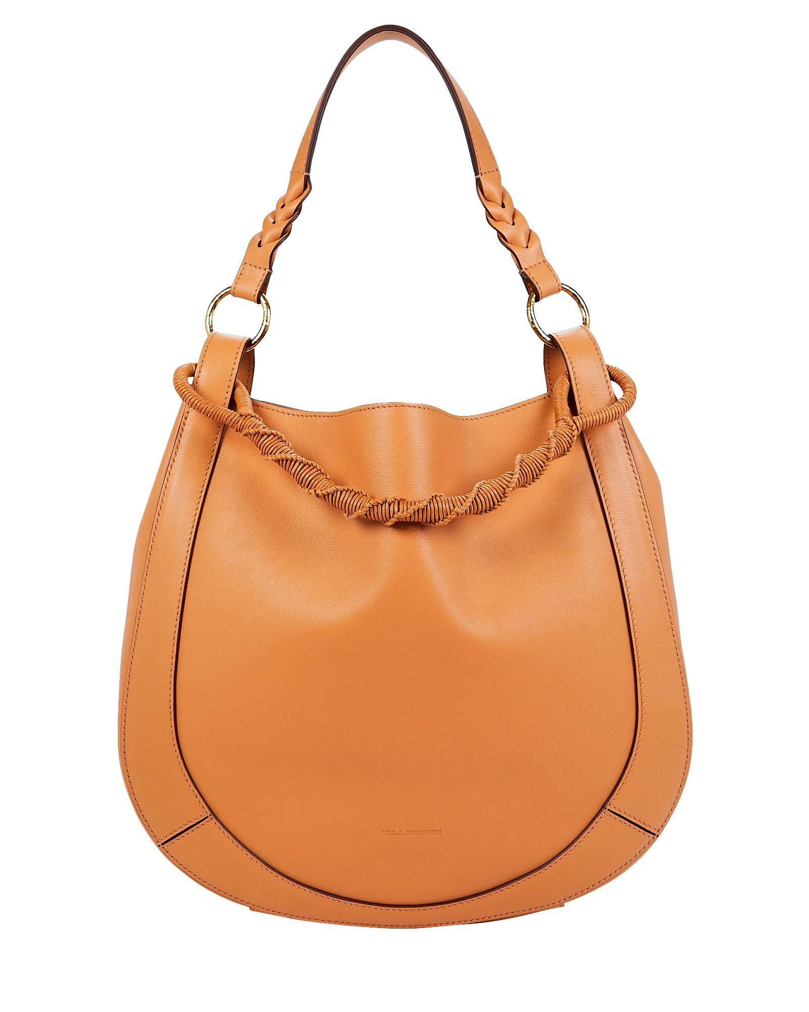 Ulla Johnson Georgia Leather Shoulder Bag in Natural Lyst