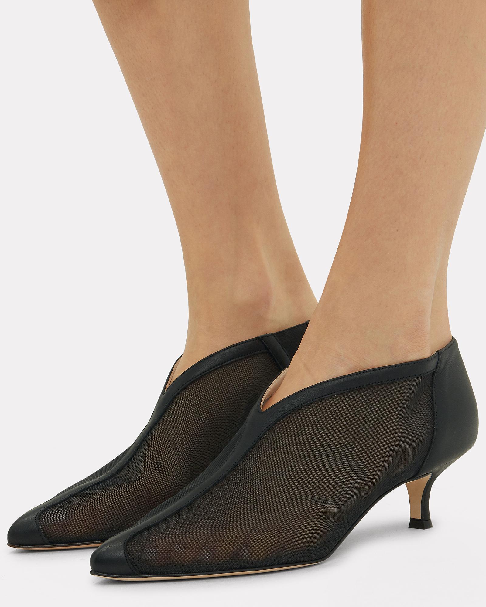 kadison pointed toe kitten heel bootie