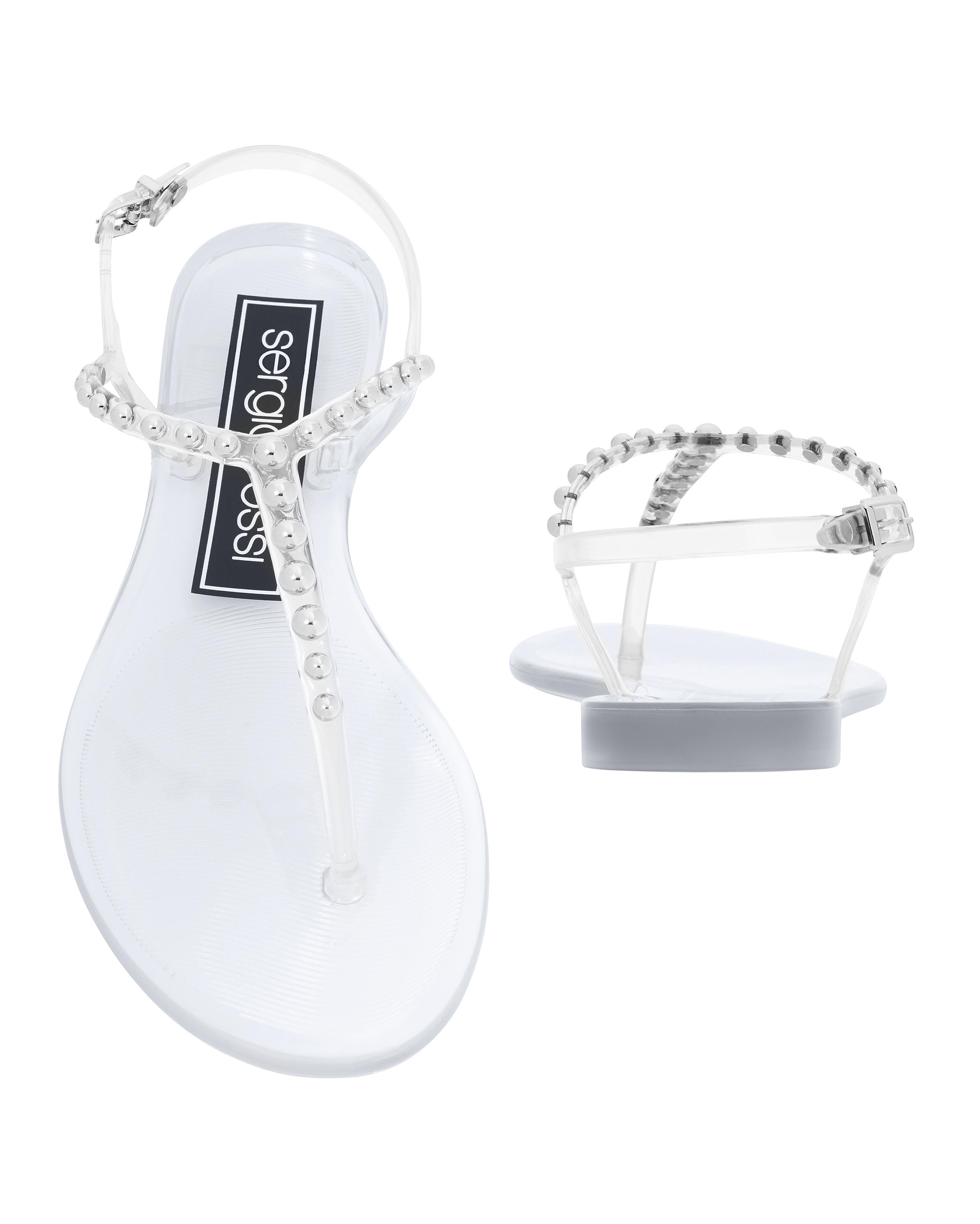 sergio rossi jelly sandals
