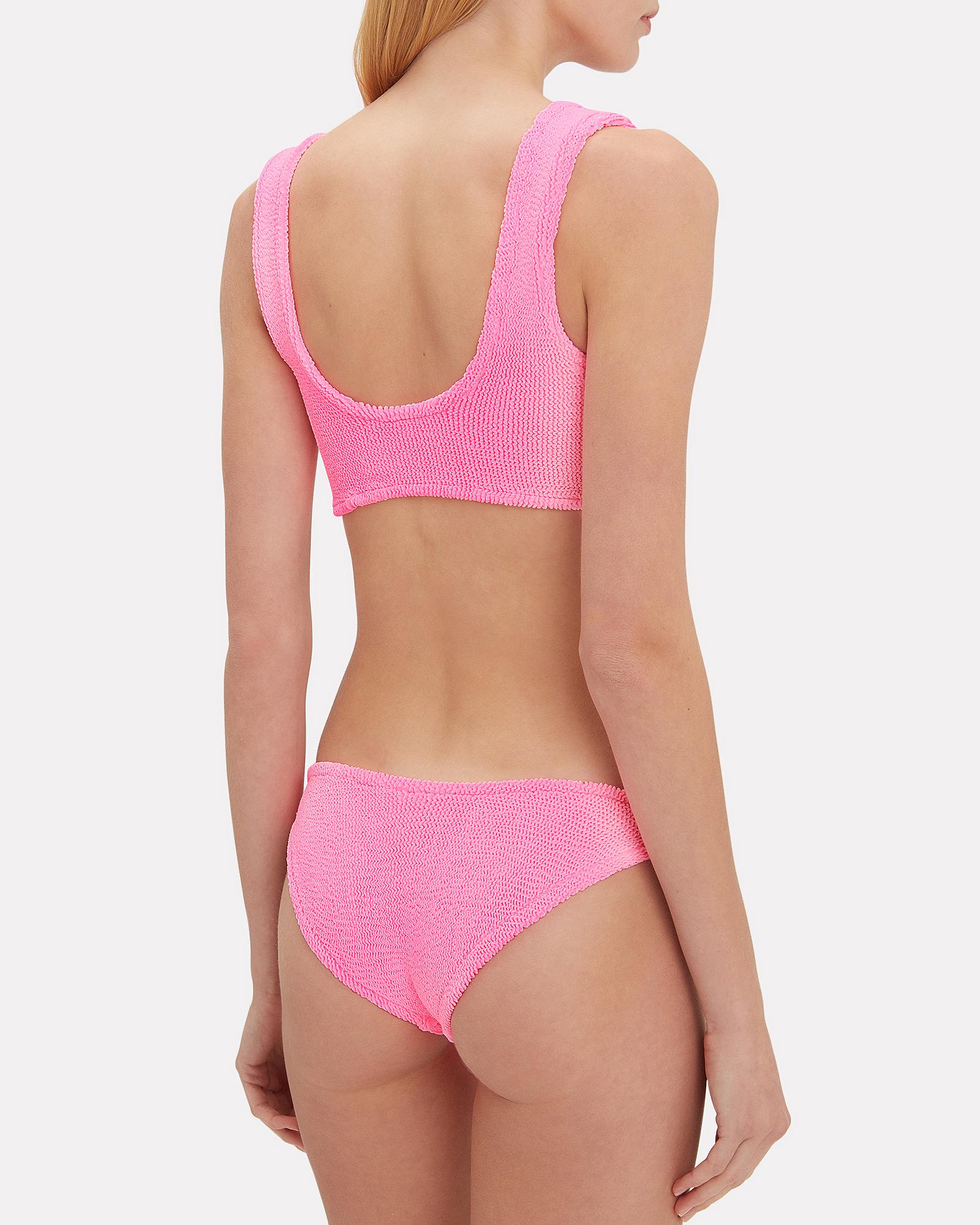 bubblegum pink bathing suit