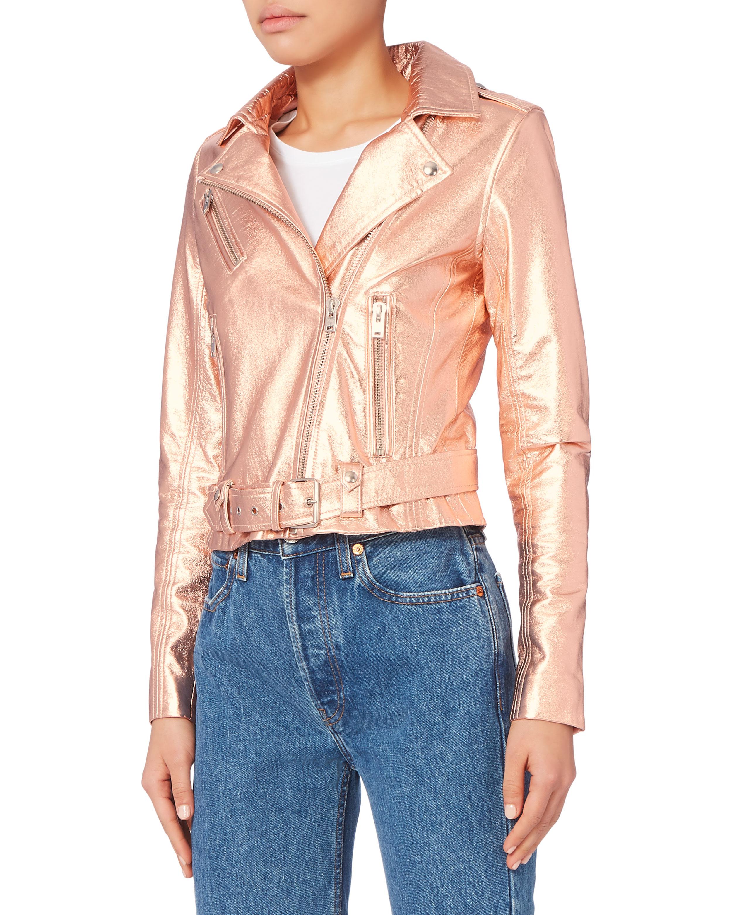 black fur ski jacket