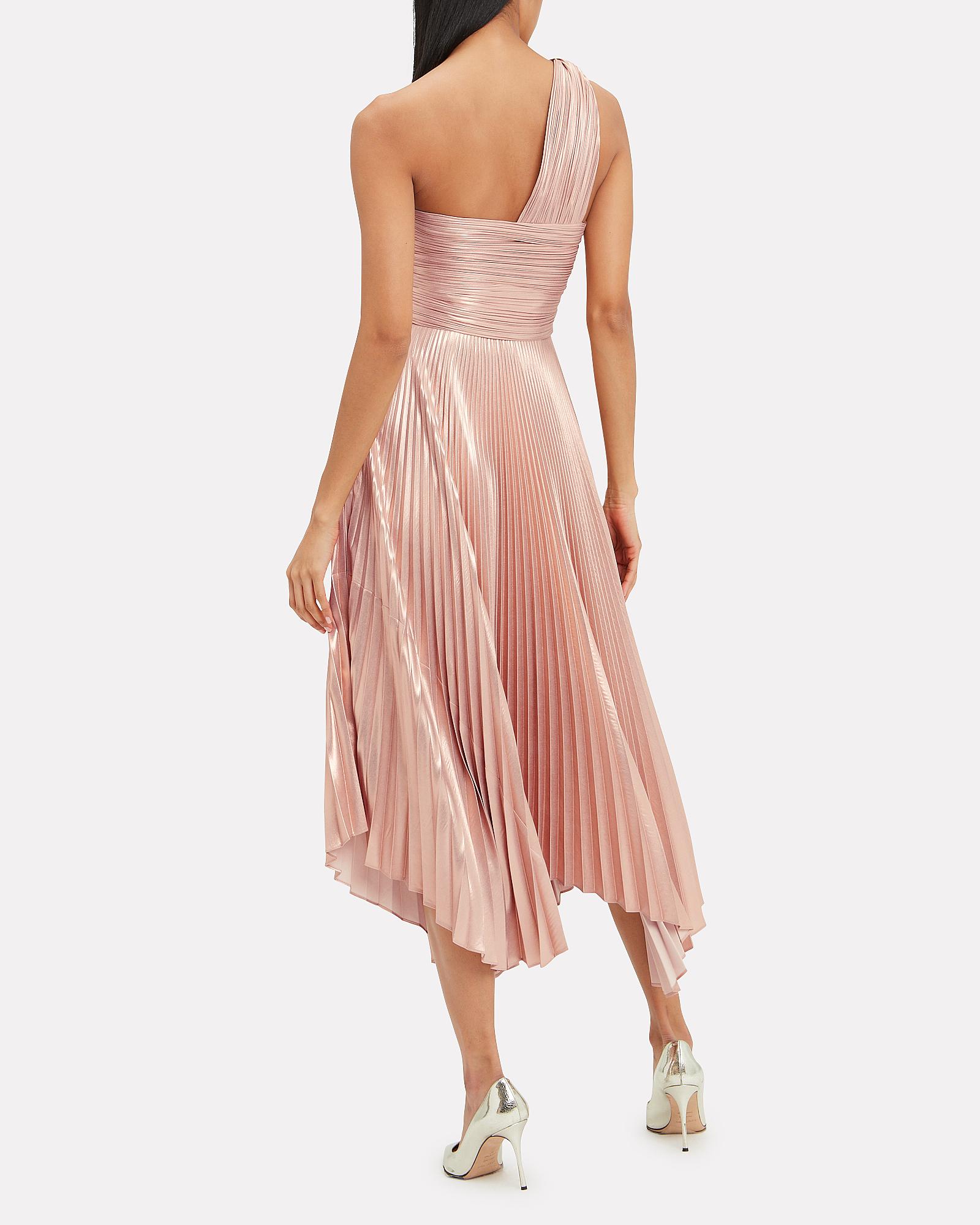 alc aurora one shoulder dress