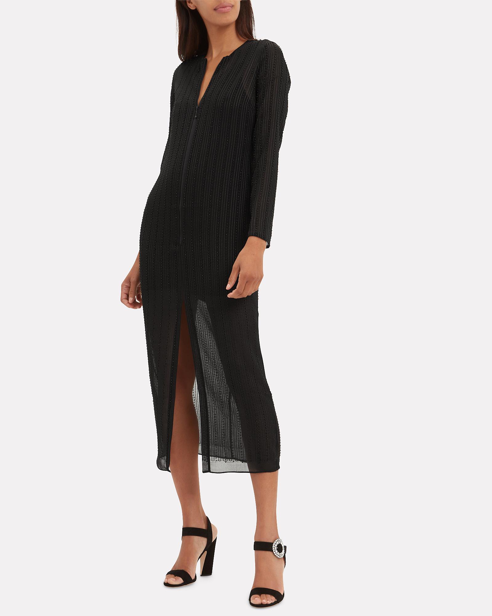 alexis rochelle beaded midi dress