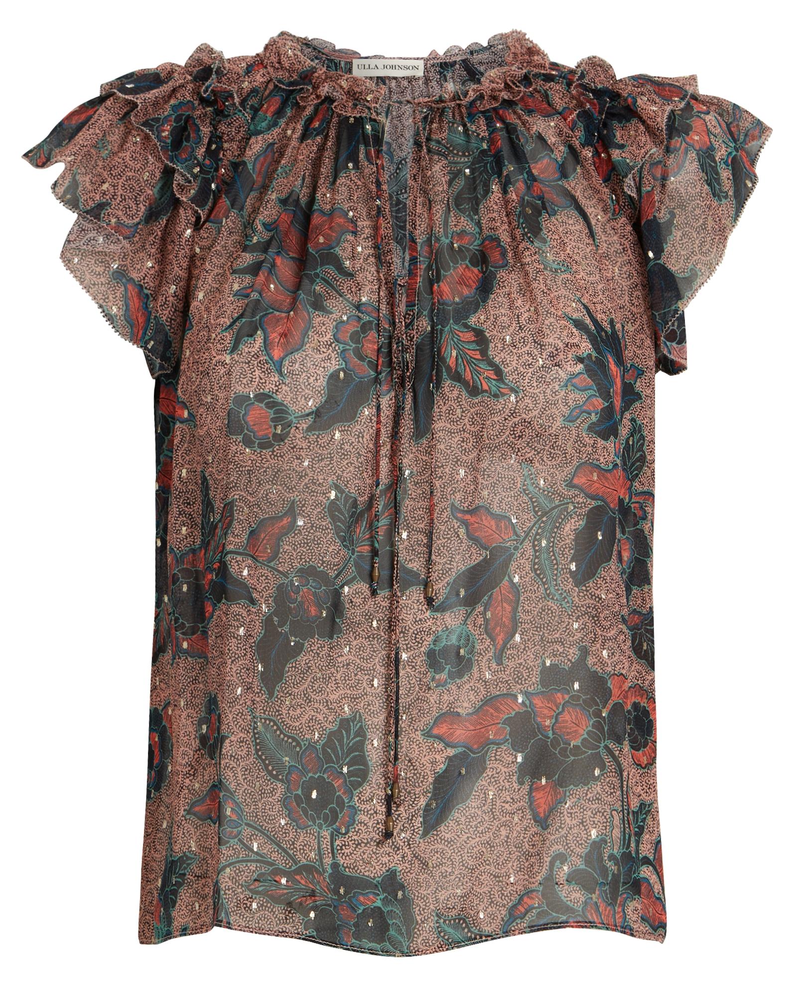 Ulla Johnson Marilyn Ruffle Fil Coupé 