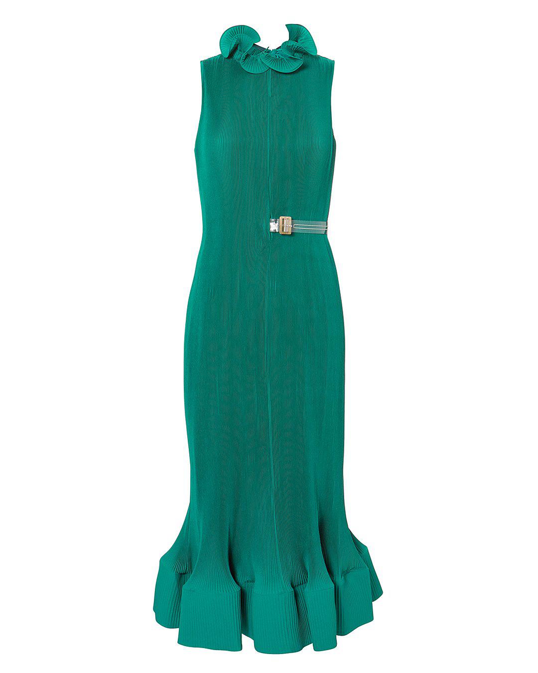 Tibi top belted dress