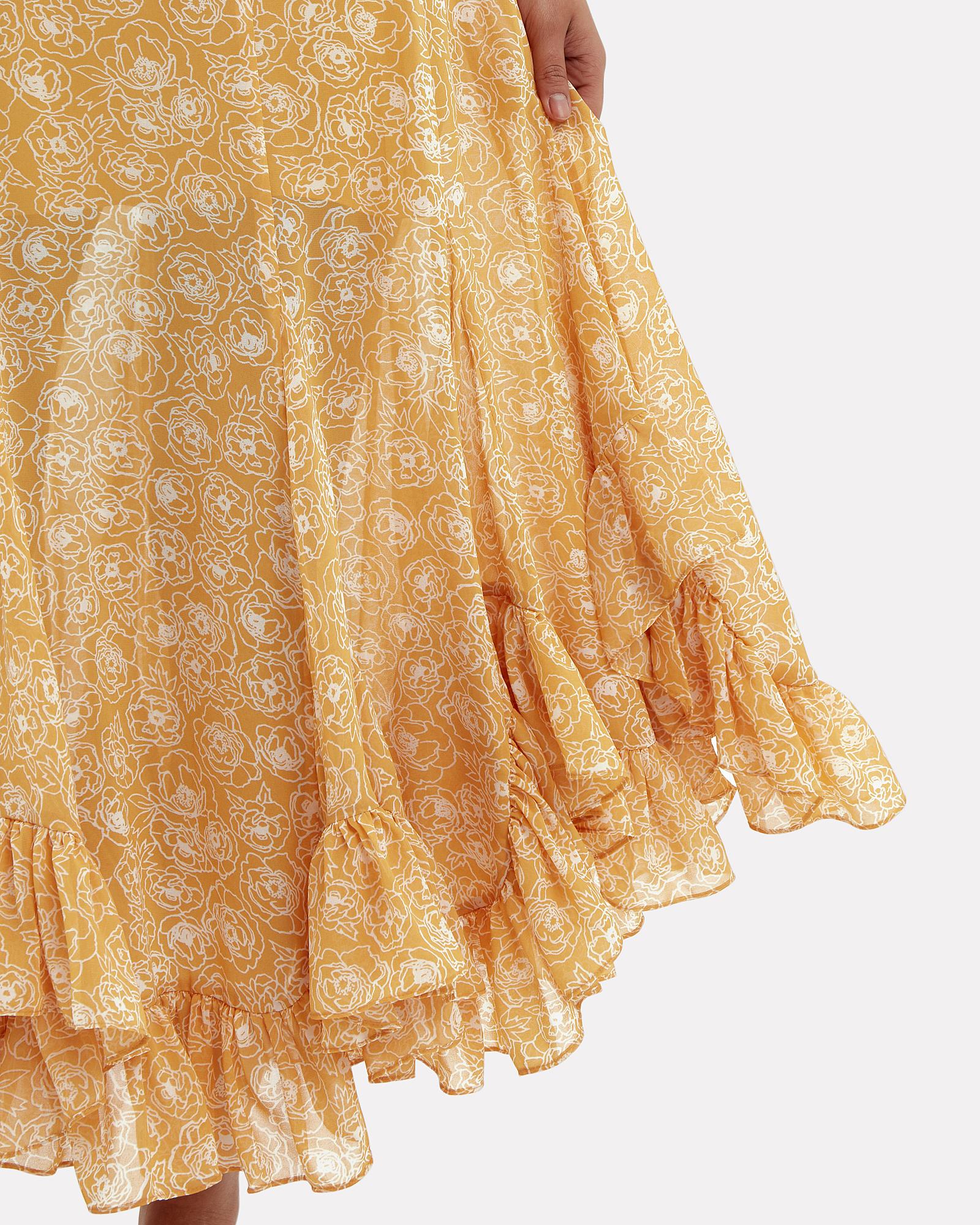 shona joy yellow dress