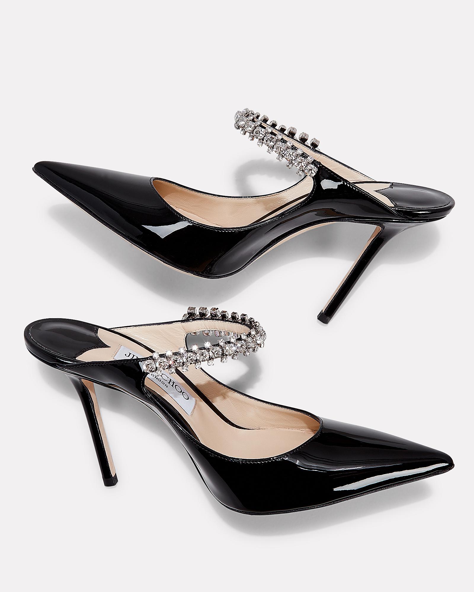 jimmy choo crystal mules