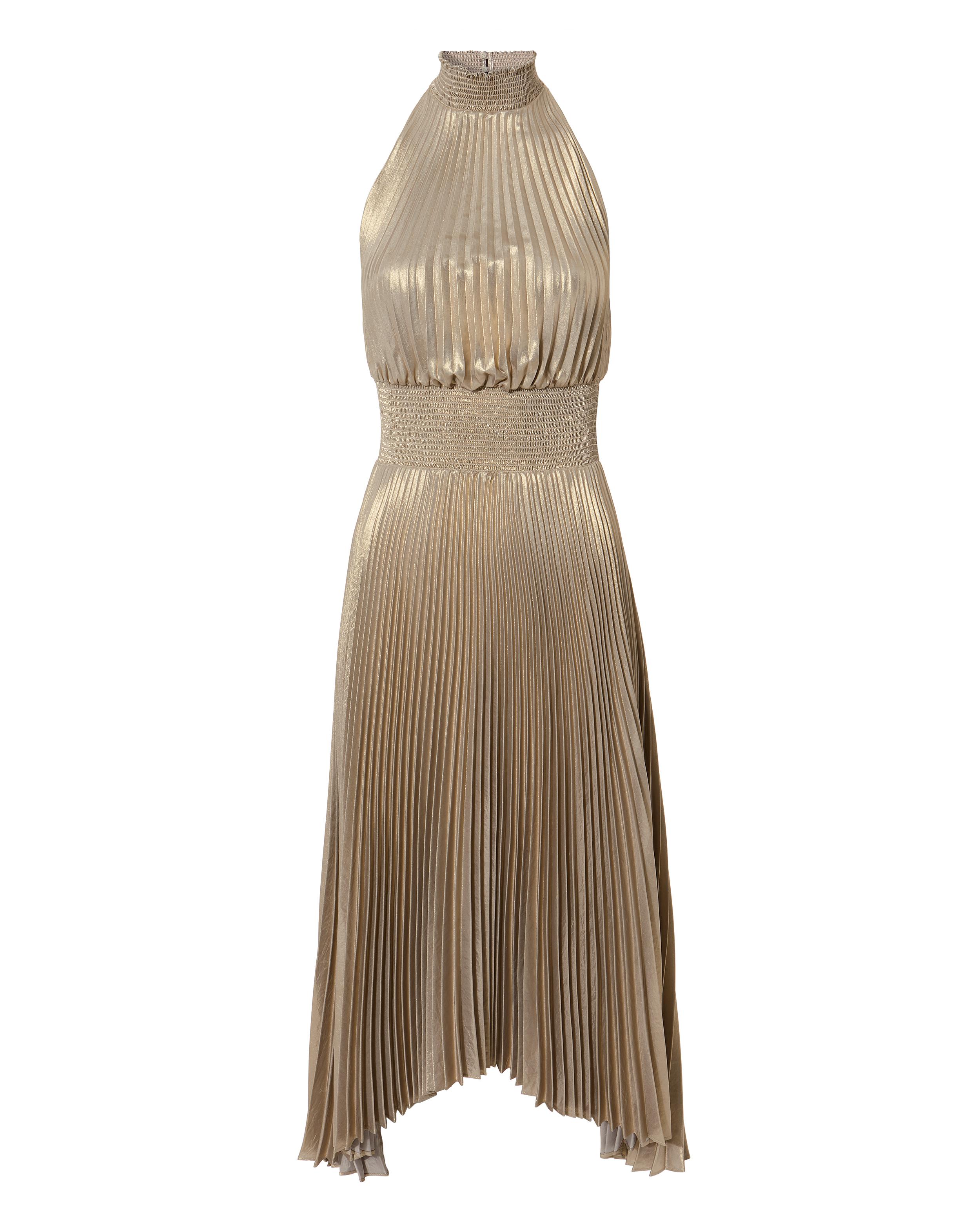 A.L.C. Synthetic Renzo Metpleated Dress ...