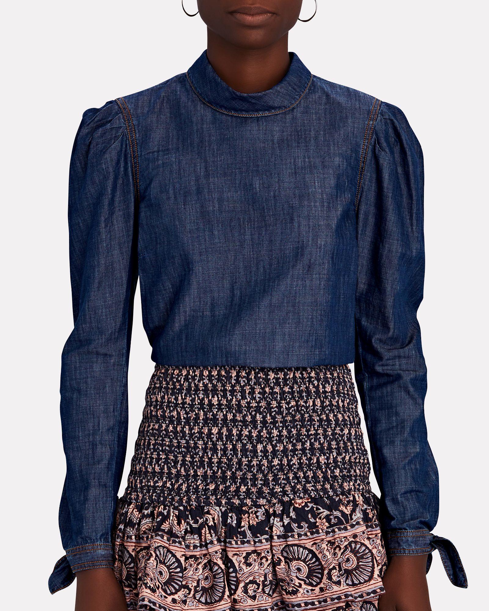Veronica Beard Isabel Puff Sleeve 