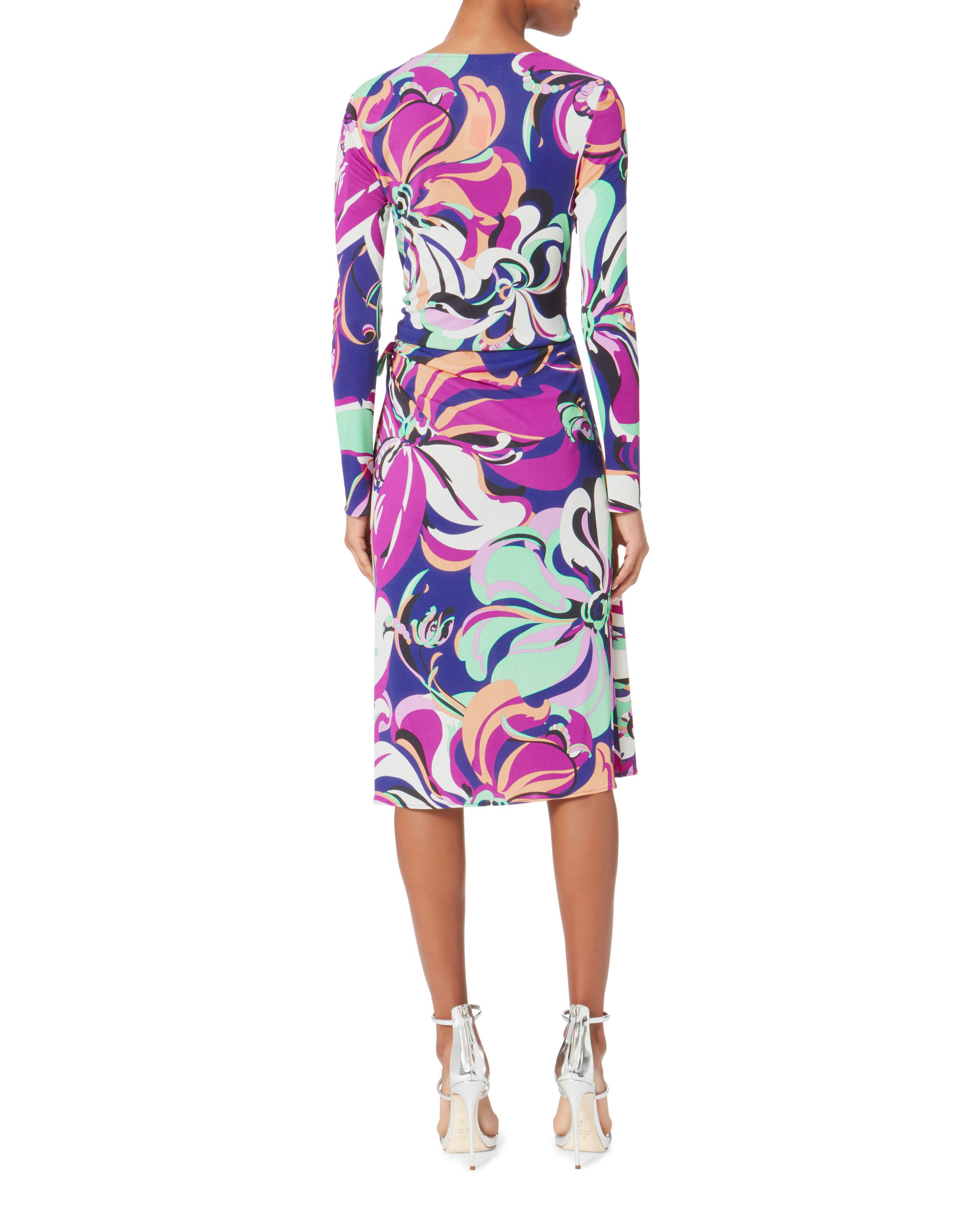 emilio pucci wrap dress