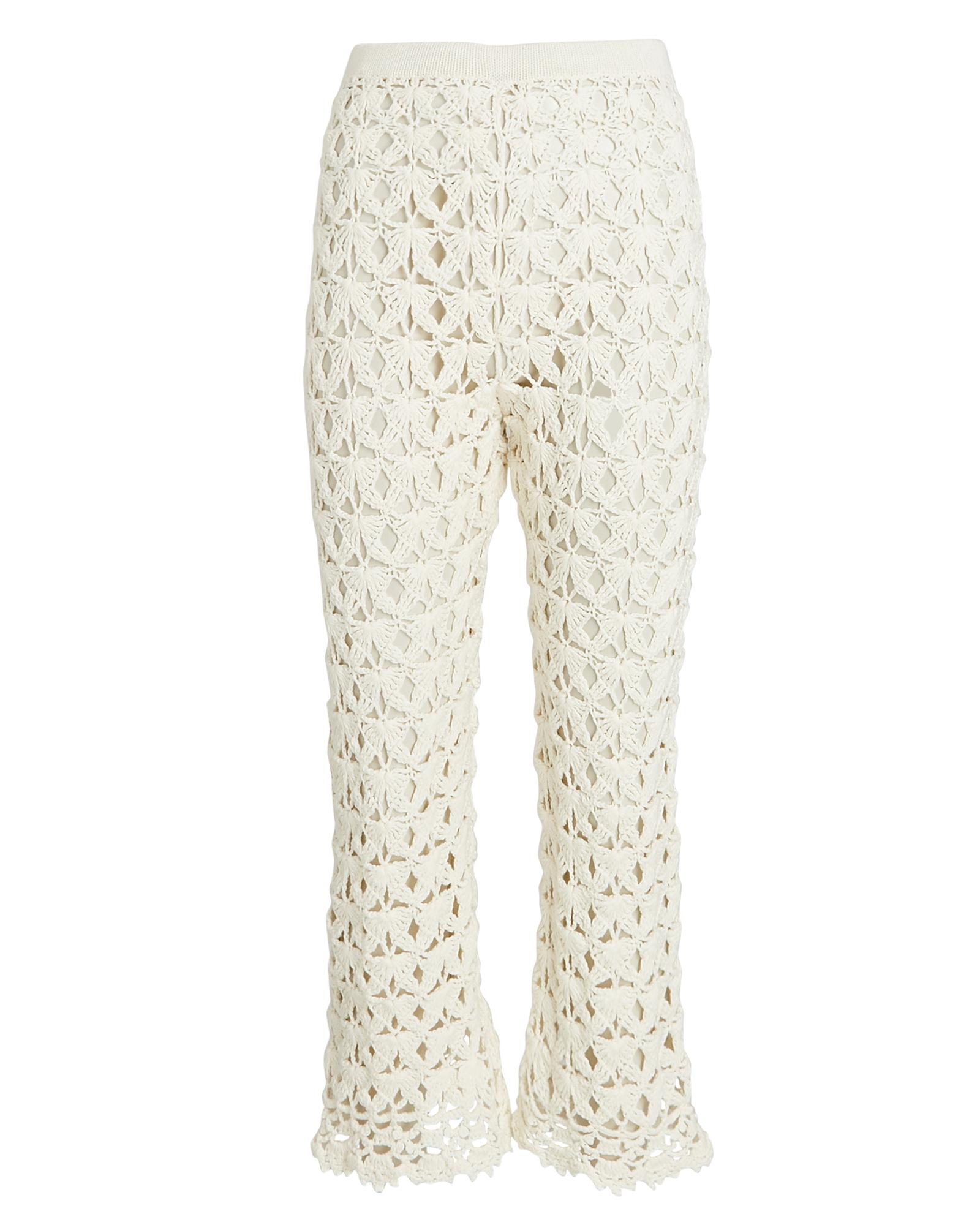 CAPITTANA April Crochet Cotton Pants in 