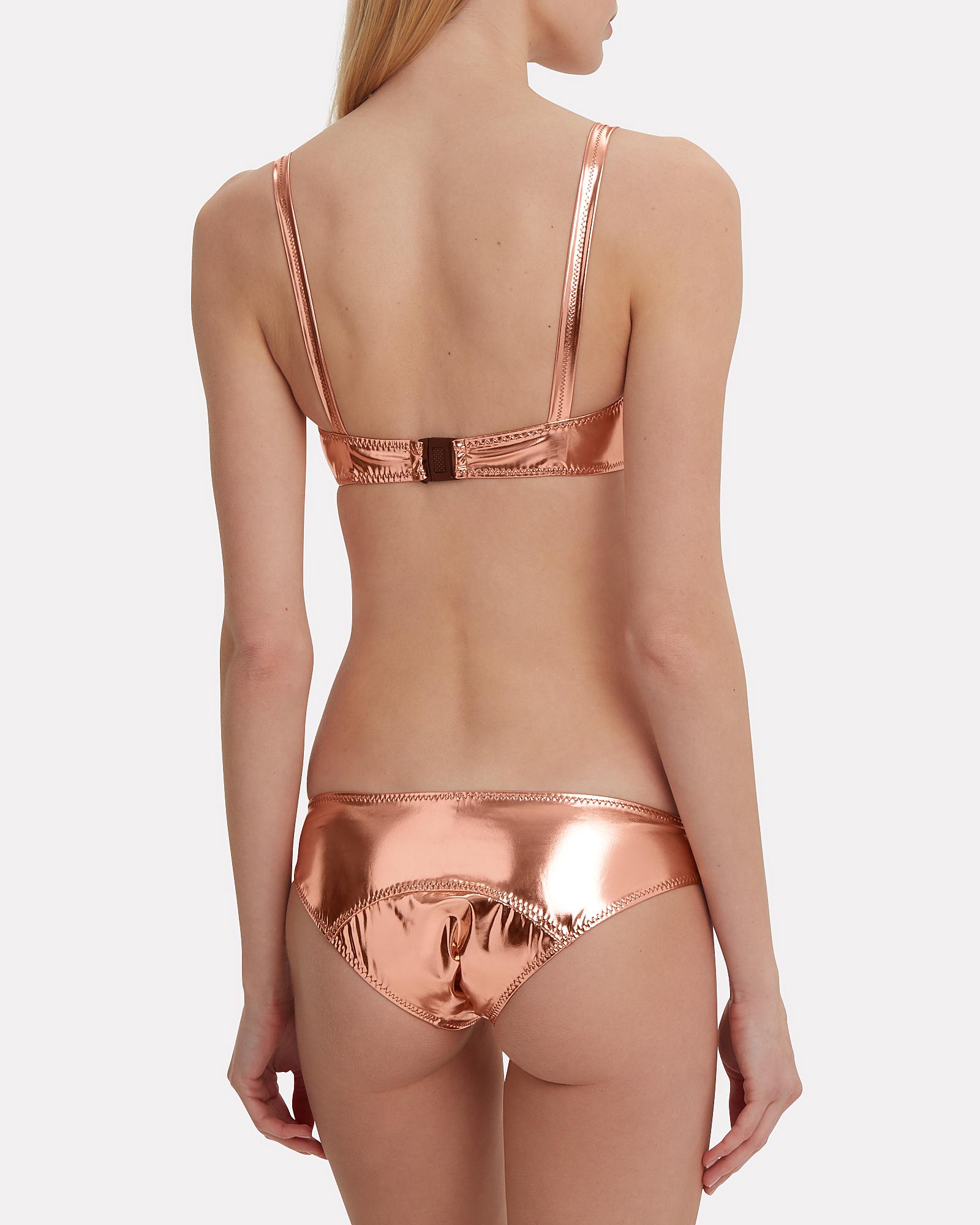 Lisa Marie Fernandez Genevieve Rose Gold Bikini in Pink | Lyst