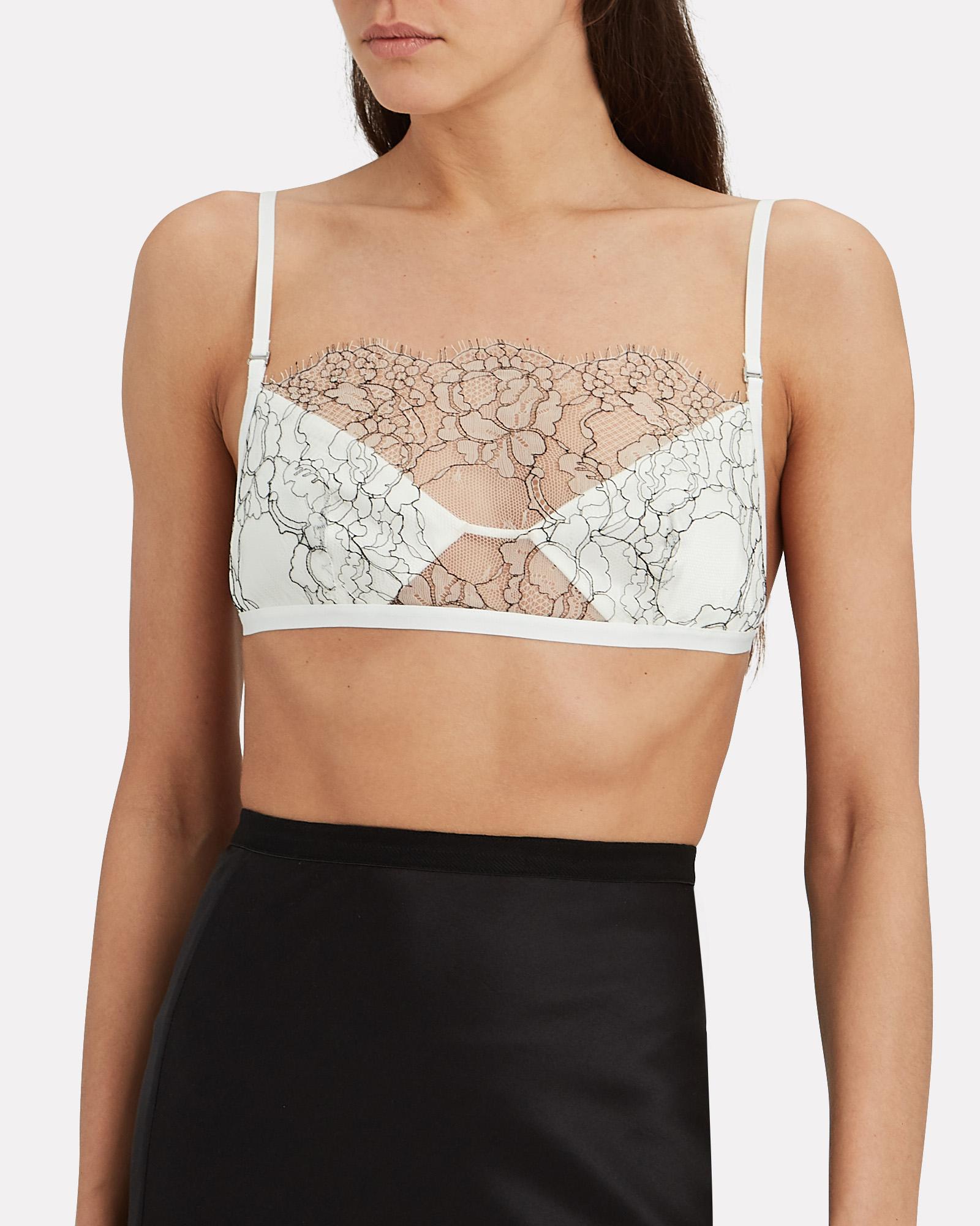 dion lee lace bralette
