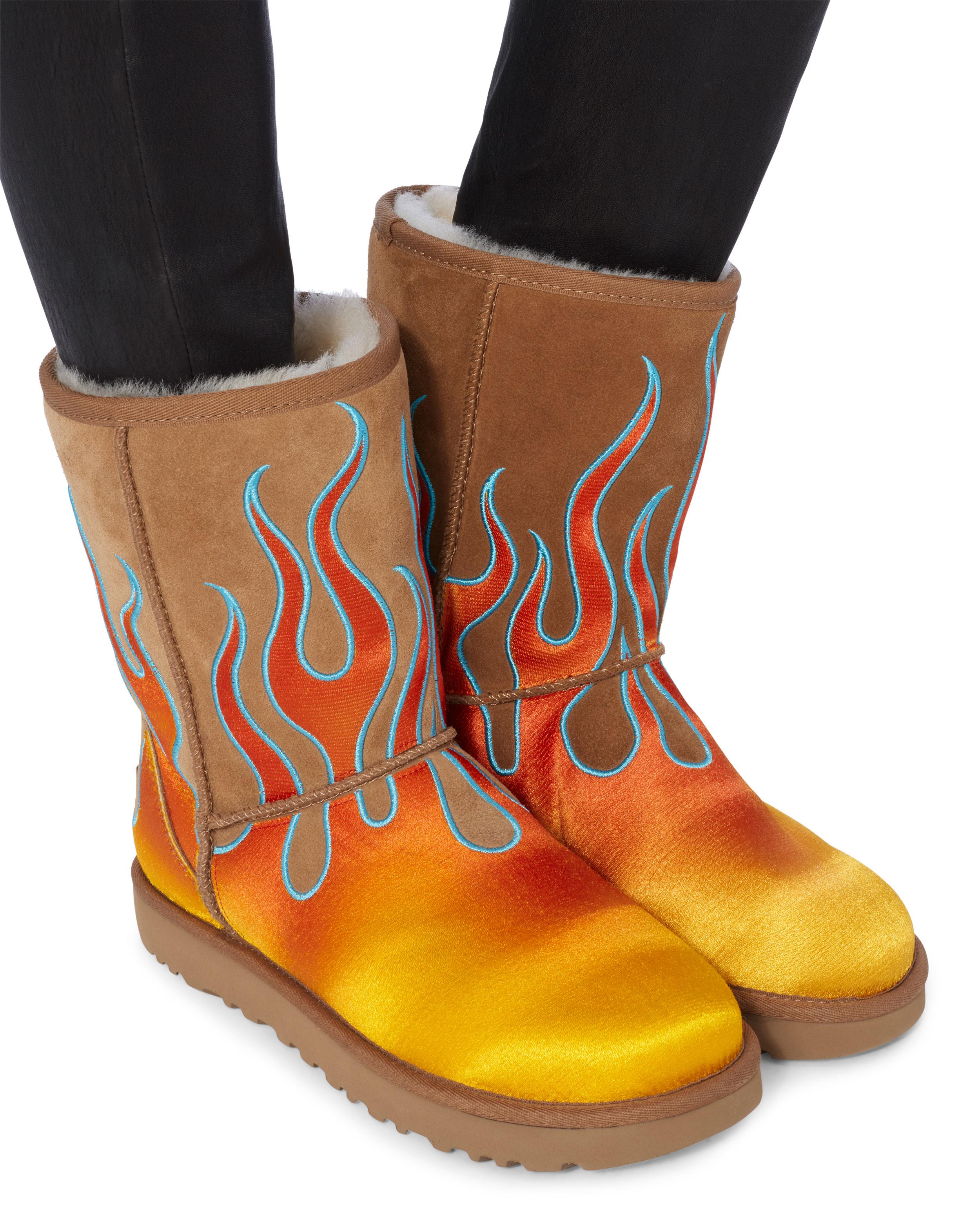 flame ugg boots