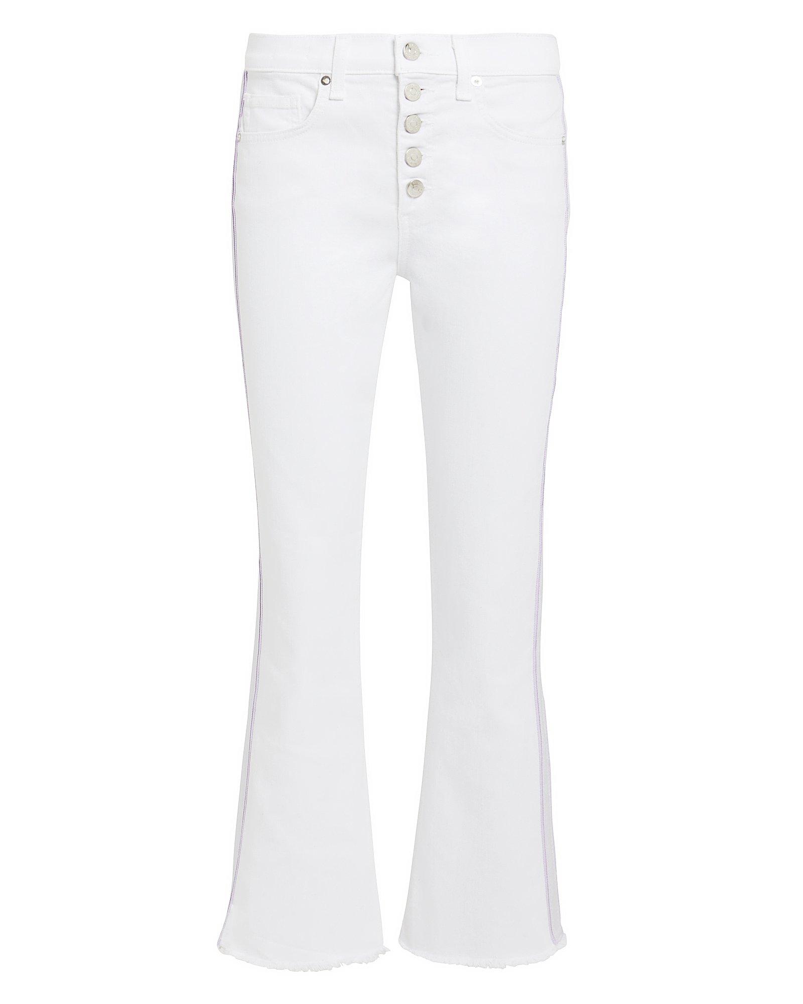 veronica beard white jeans