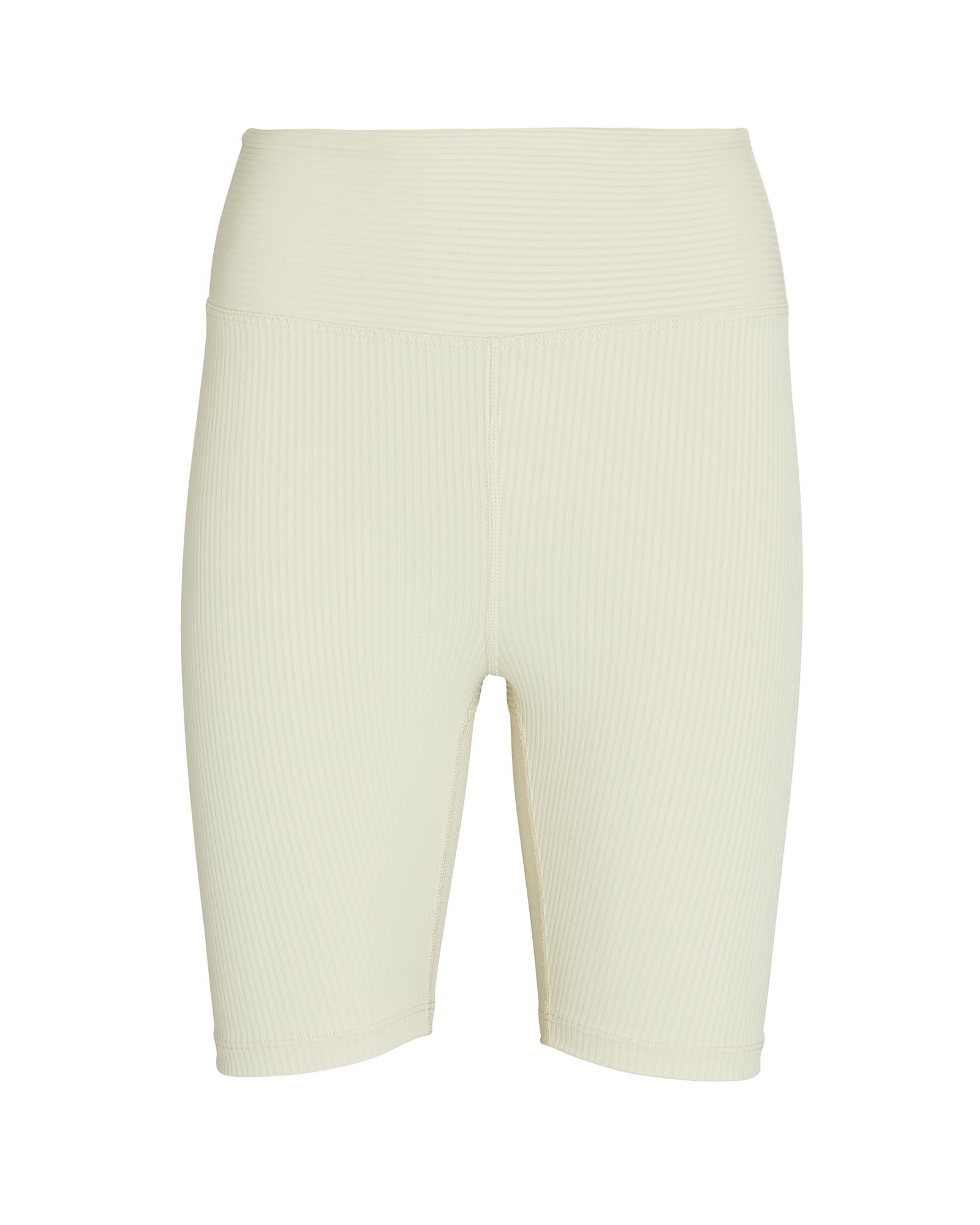 ivory biker shorts