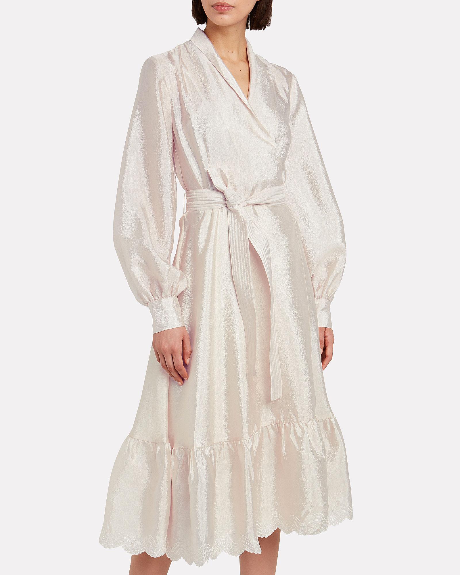 stine goya niki wrap dress