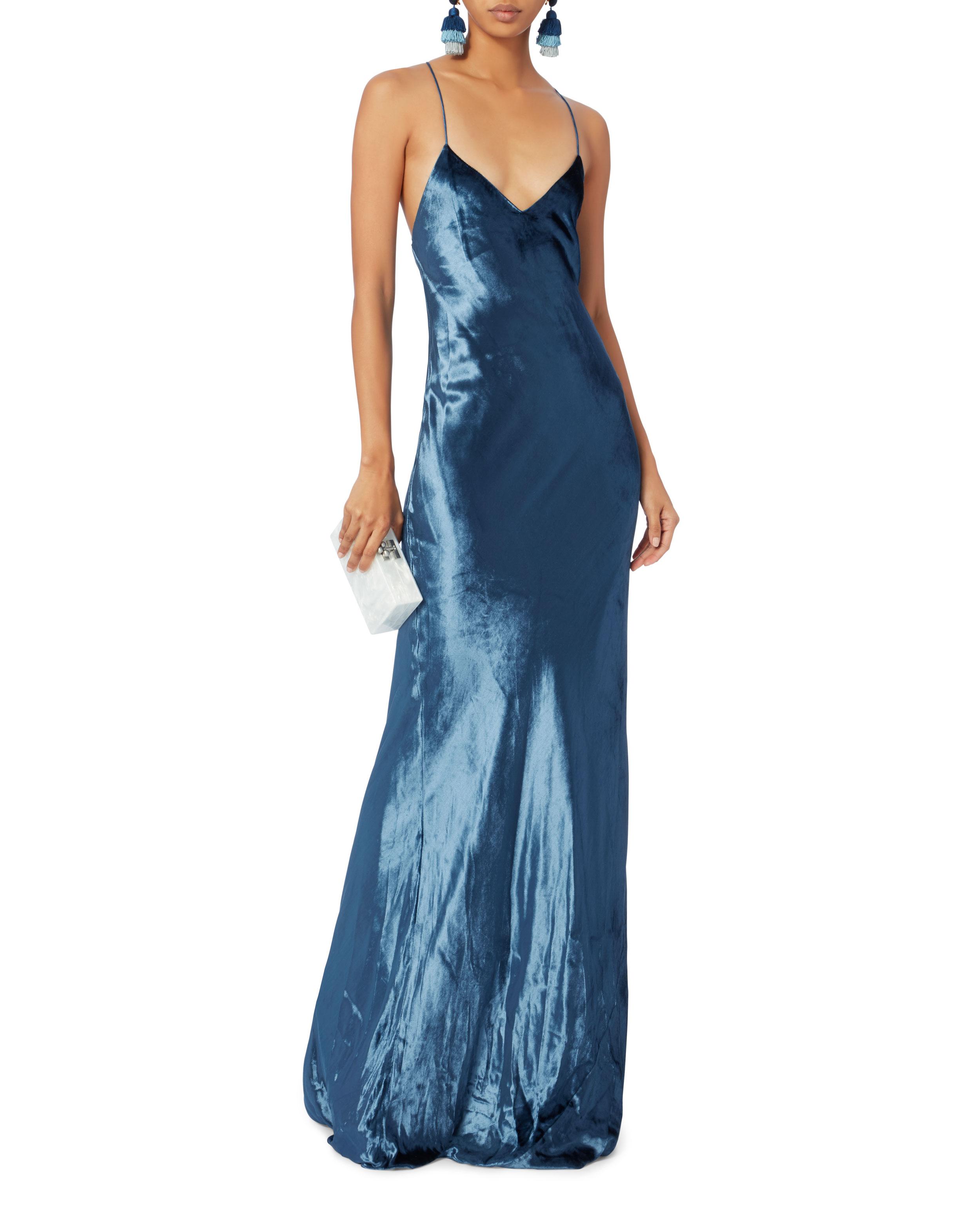 michelle mason velvet wrap dress