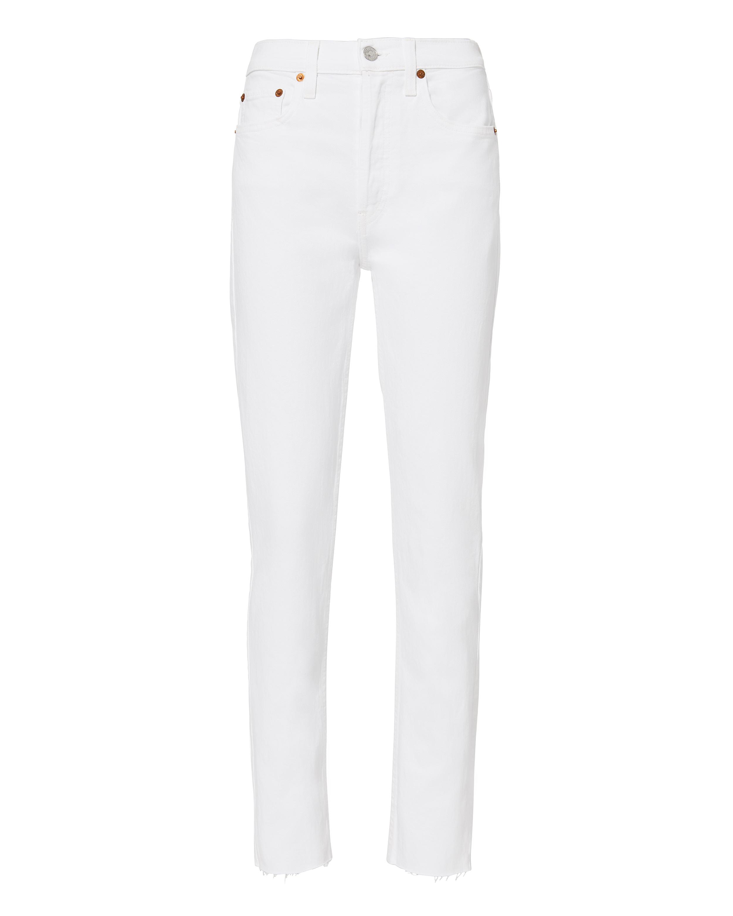 redone white jeans