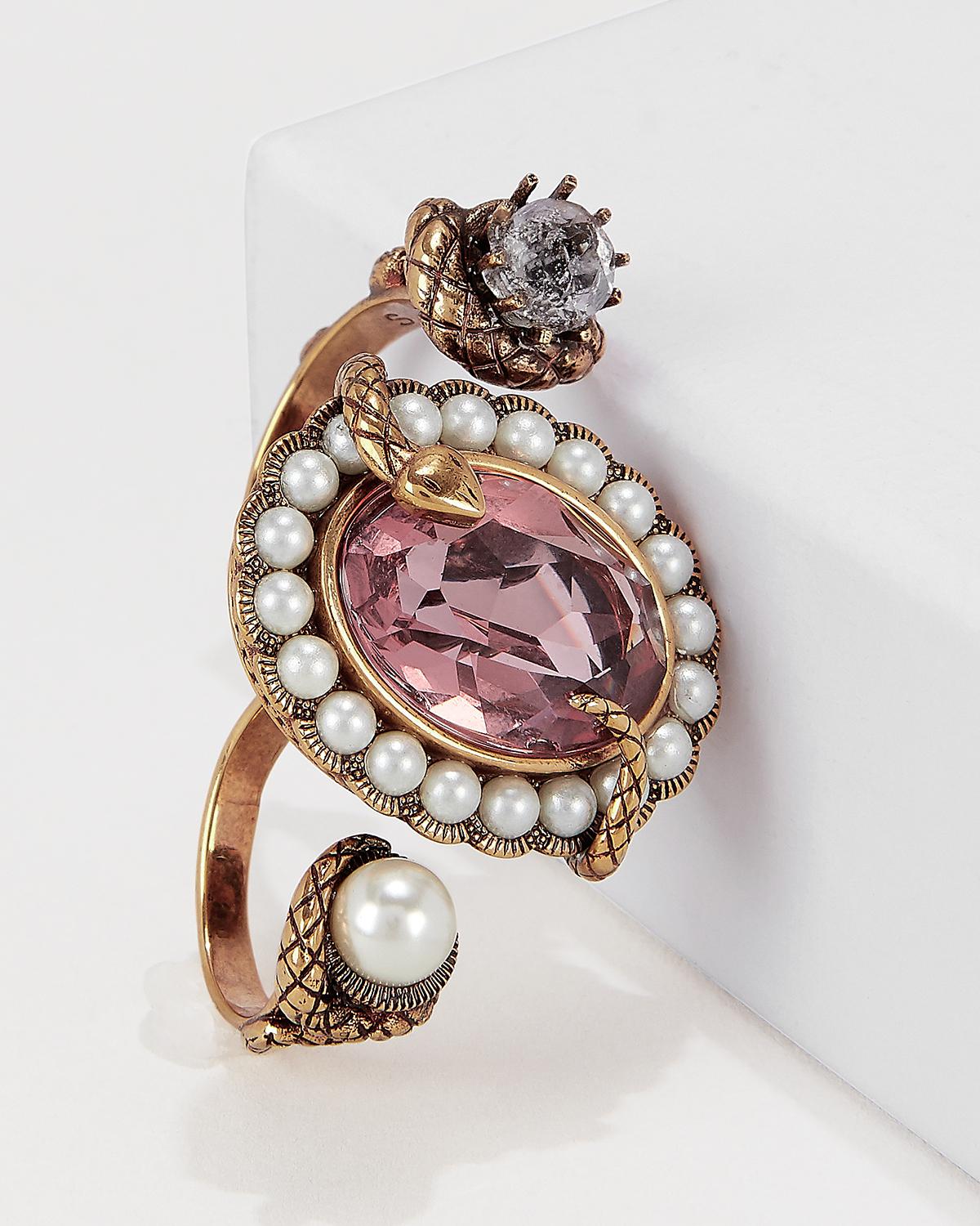 alexander mcqueen snake ring