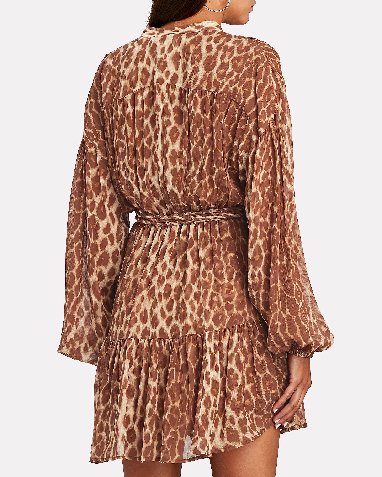 alc leopard dress