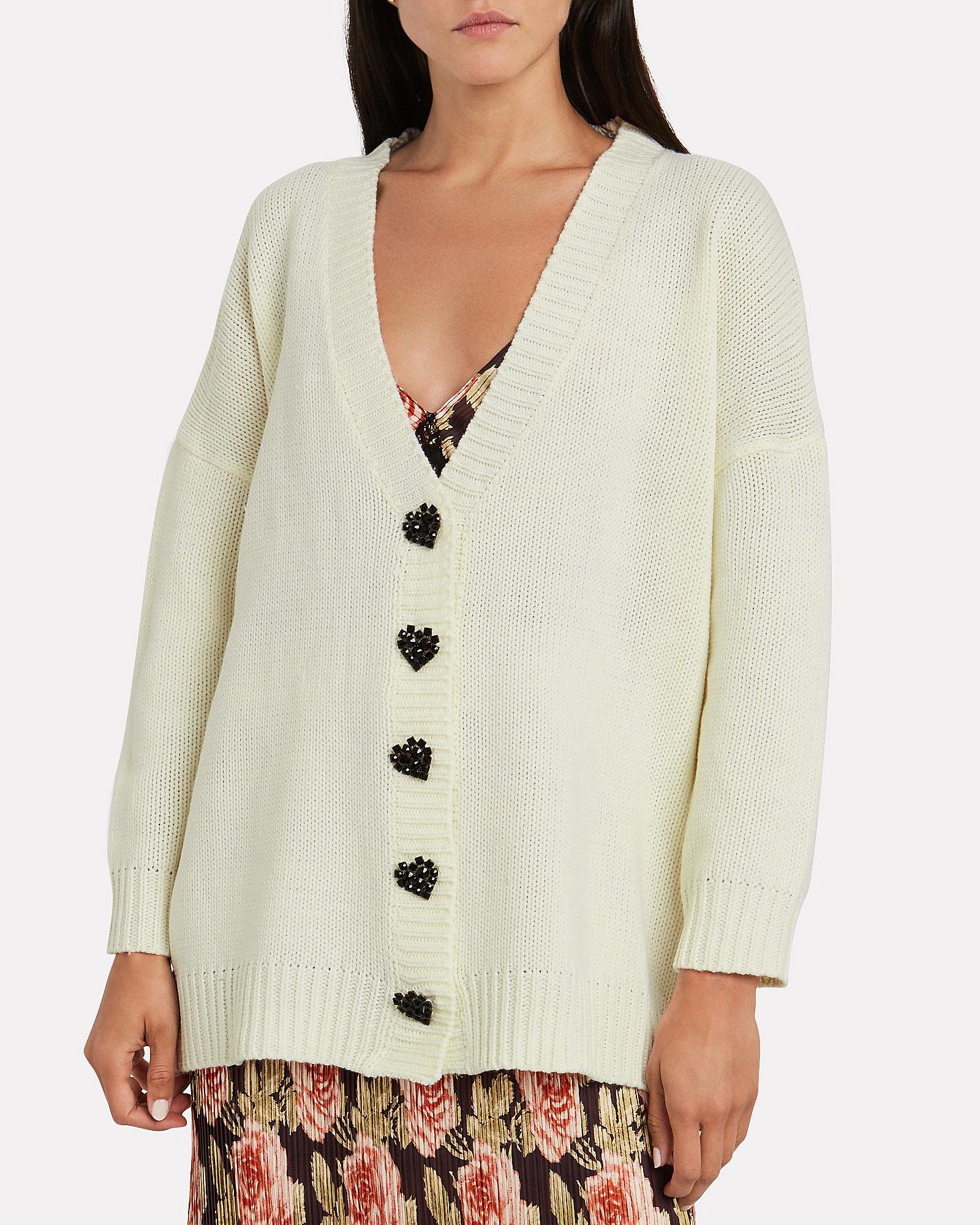 olivia rubin mika rainbow cardigan