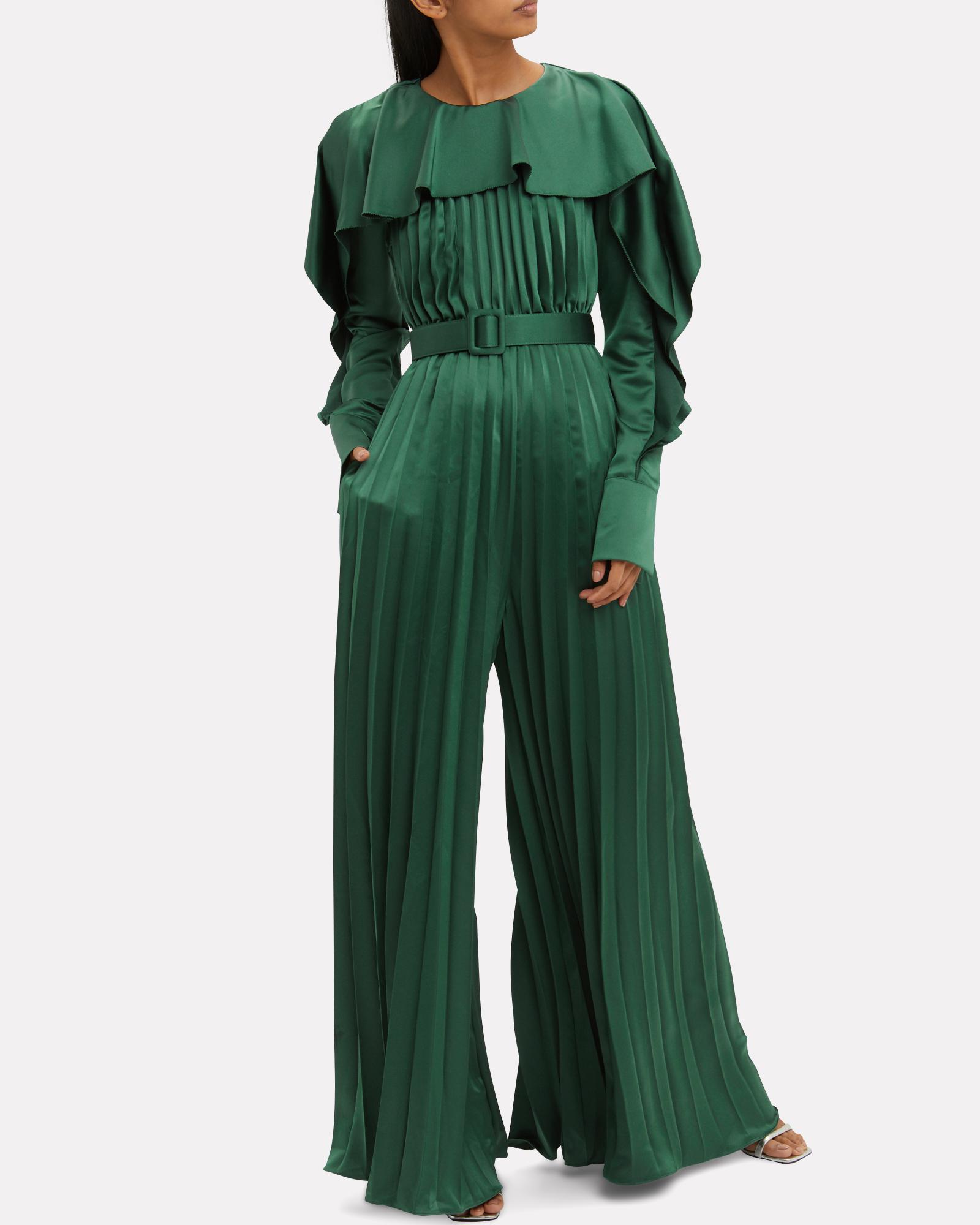 emerald green jumpsuits