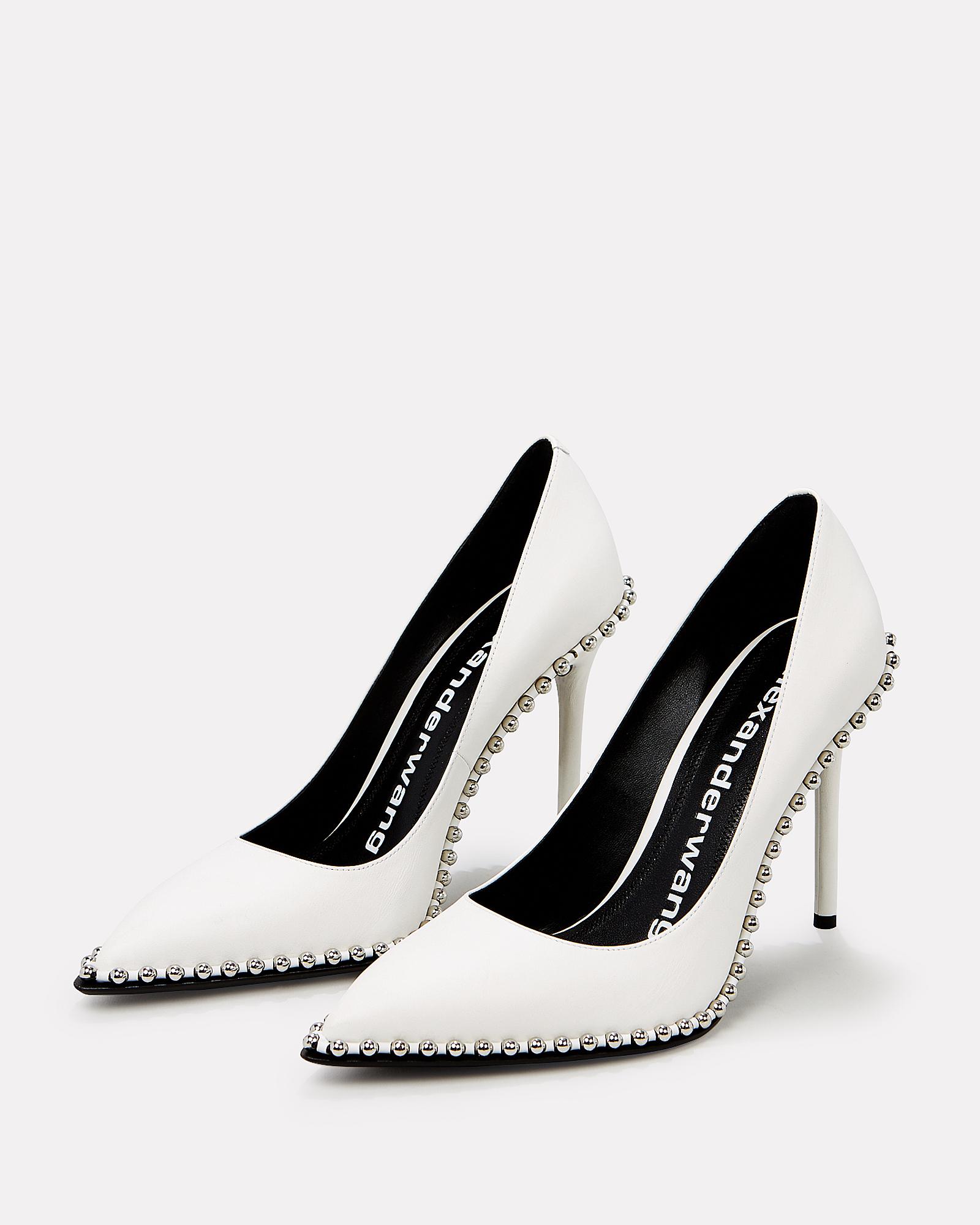 Alexander Wang Leather Rie Stud Pointy 