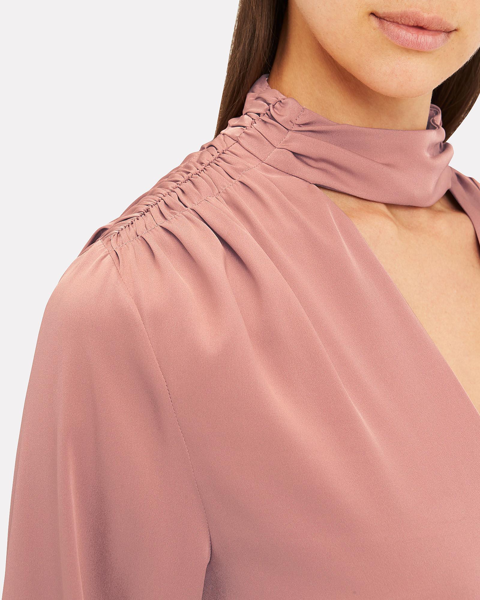 meryl light rose blouse