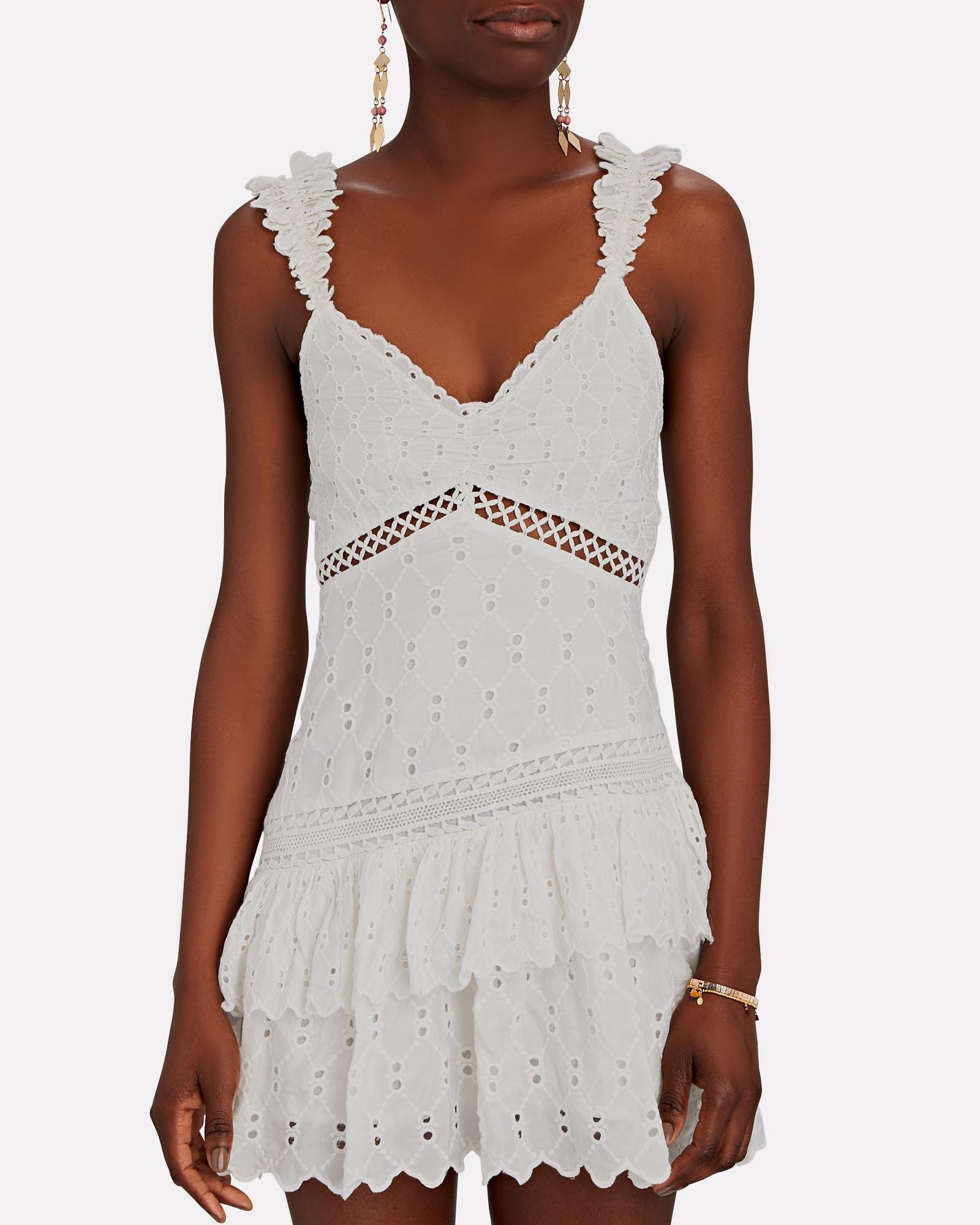 LoveShackFancy Desra Ruffled Silk 