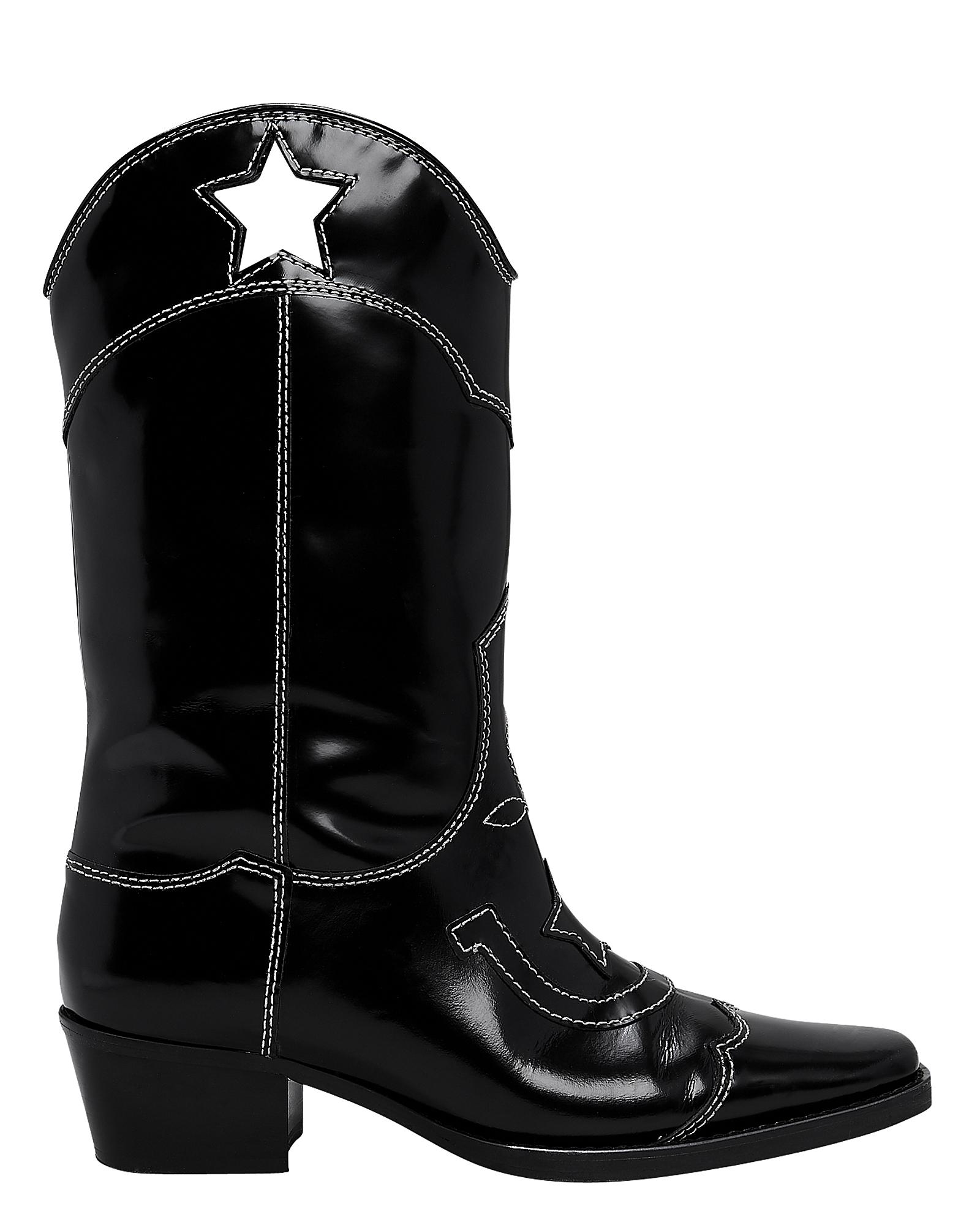 Texas Star Western Boots in Black | Lyst