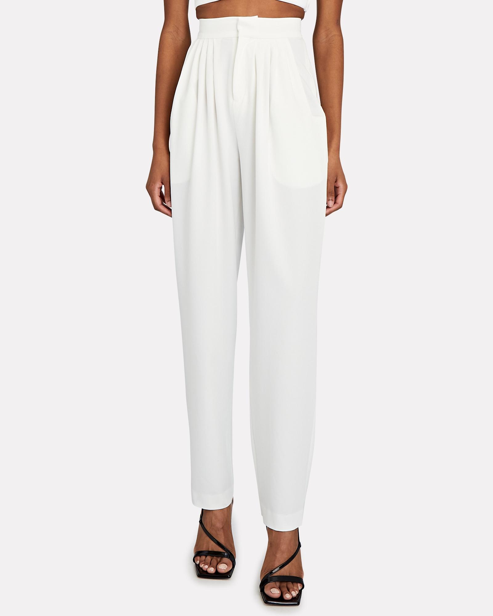 Ronny Kobo Synthetic Pleated Tapered 