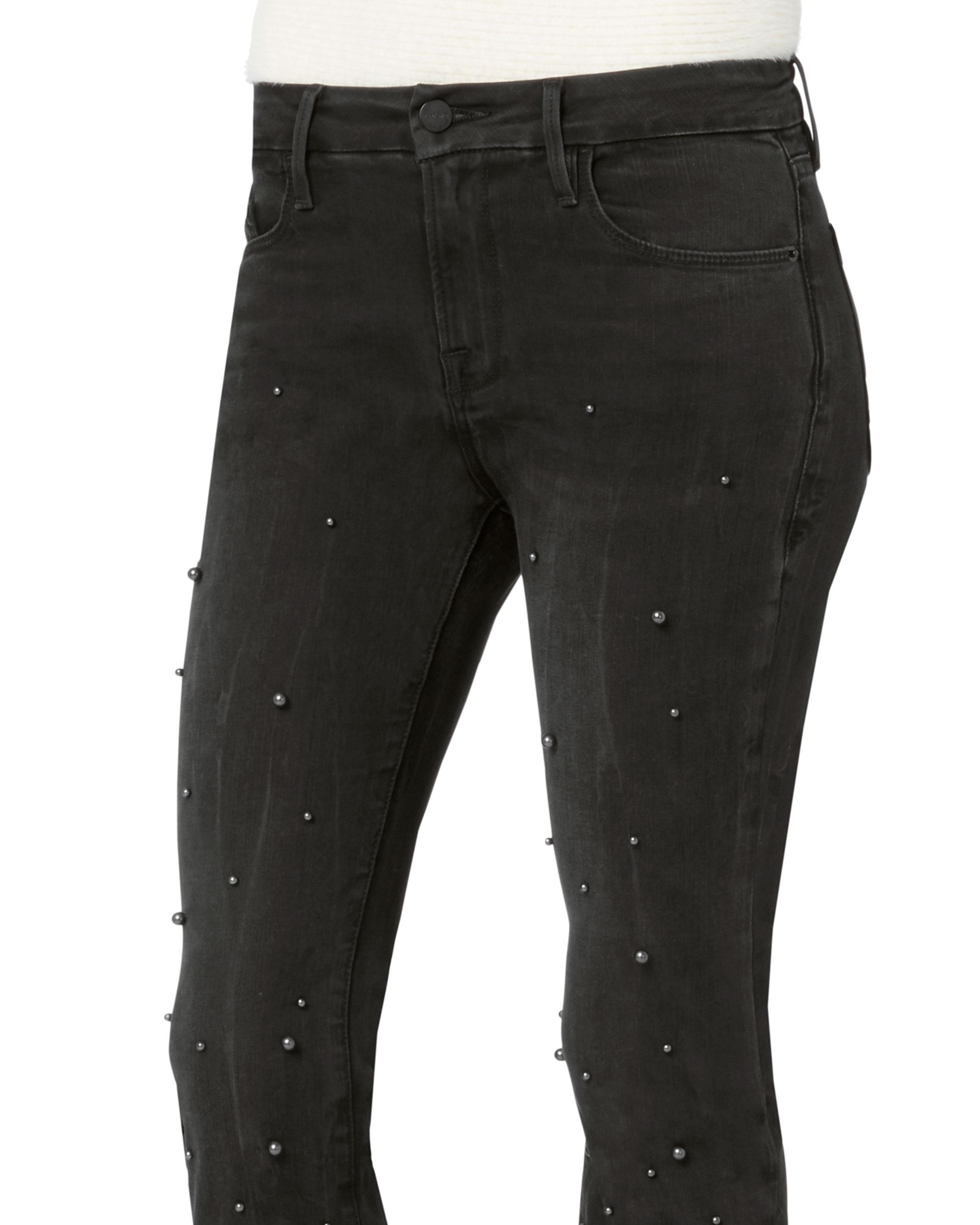 pearl black jeans