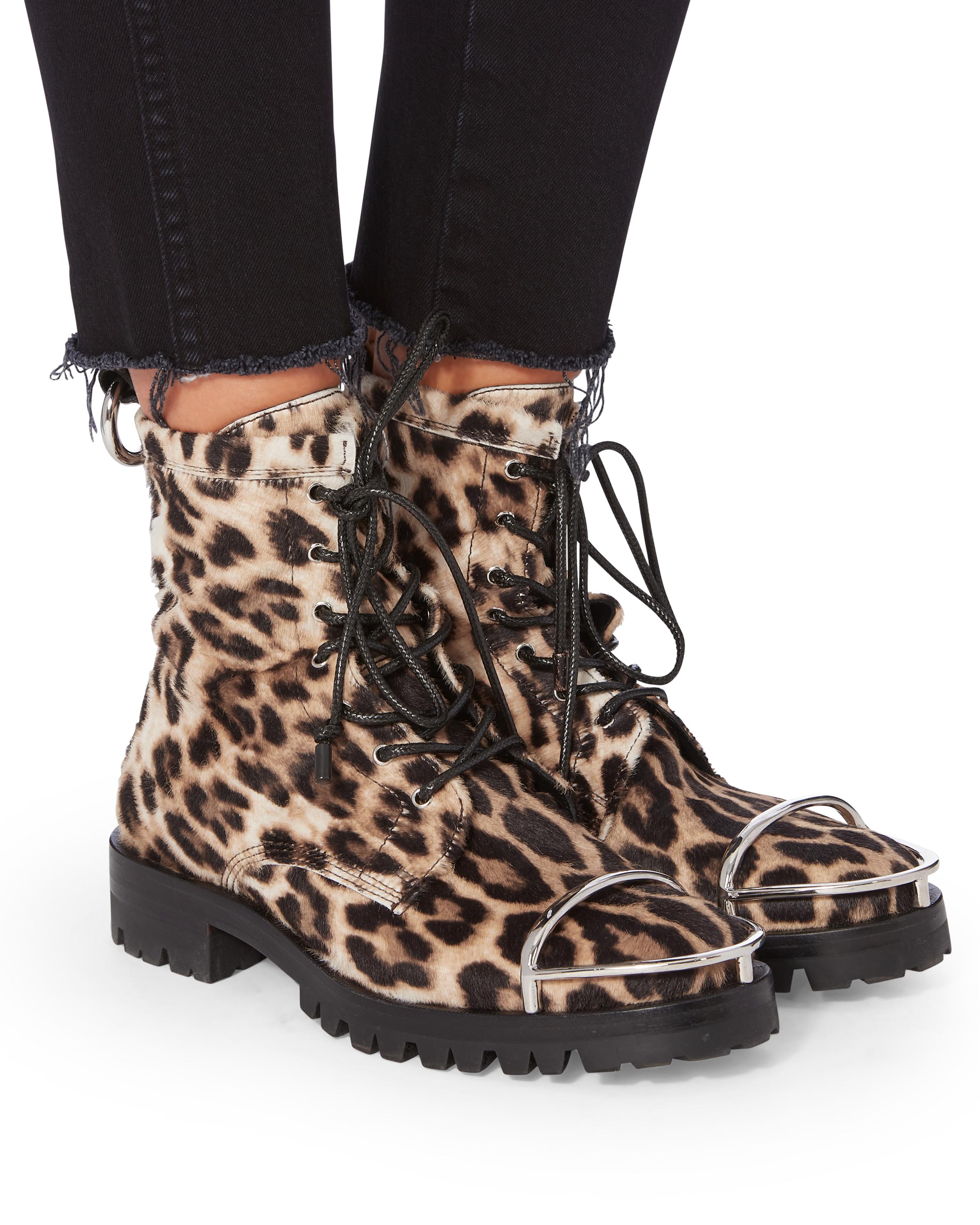 alexander wang leopard boots