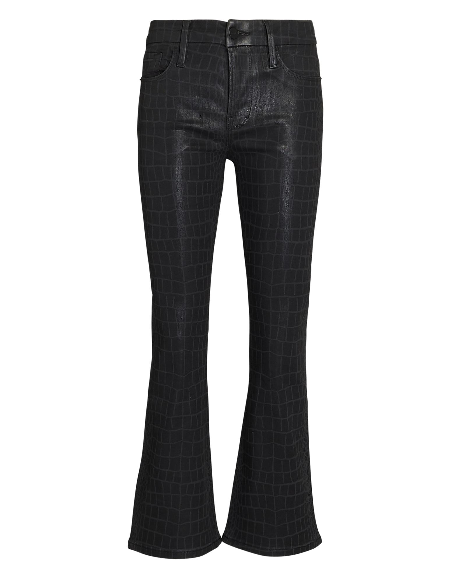 FRAME Denim Le Crop Mini Boot Coated 