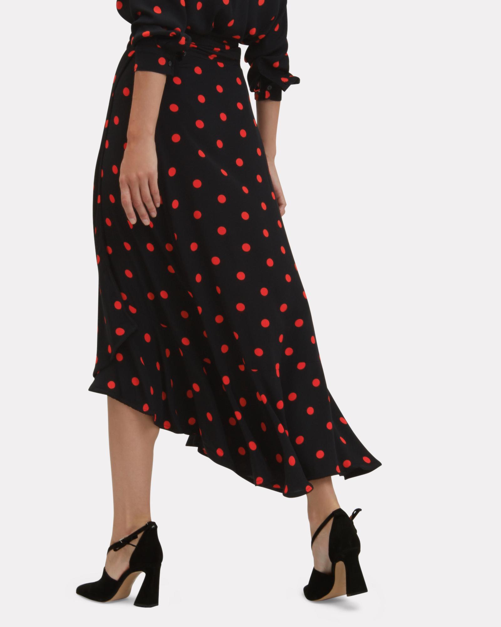 ganni barra skirt
